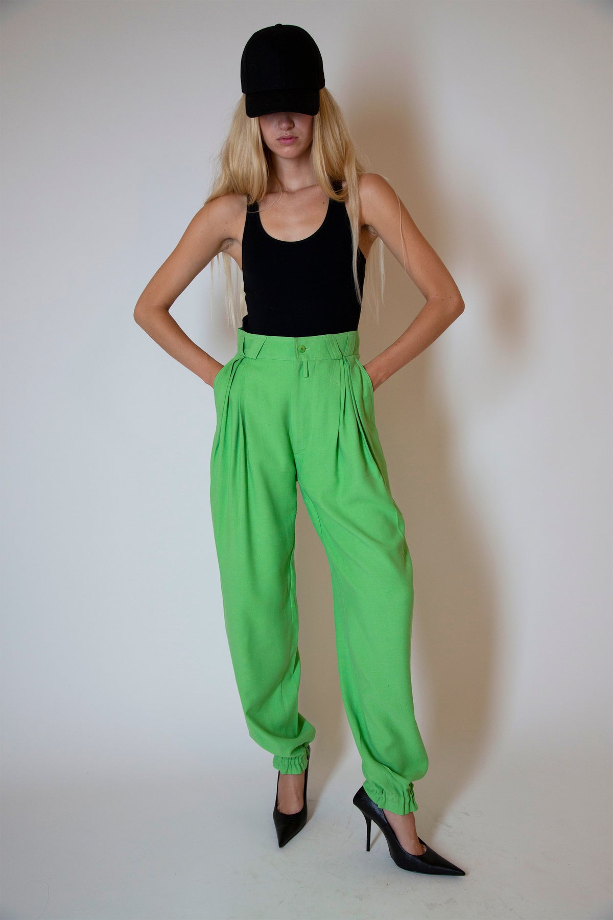 Gianni Versace silk pants