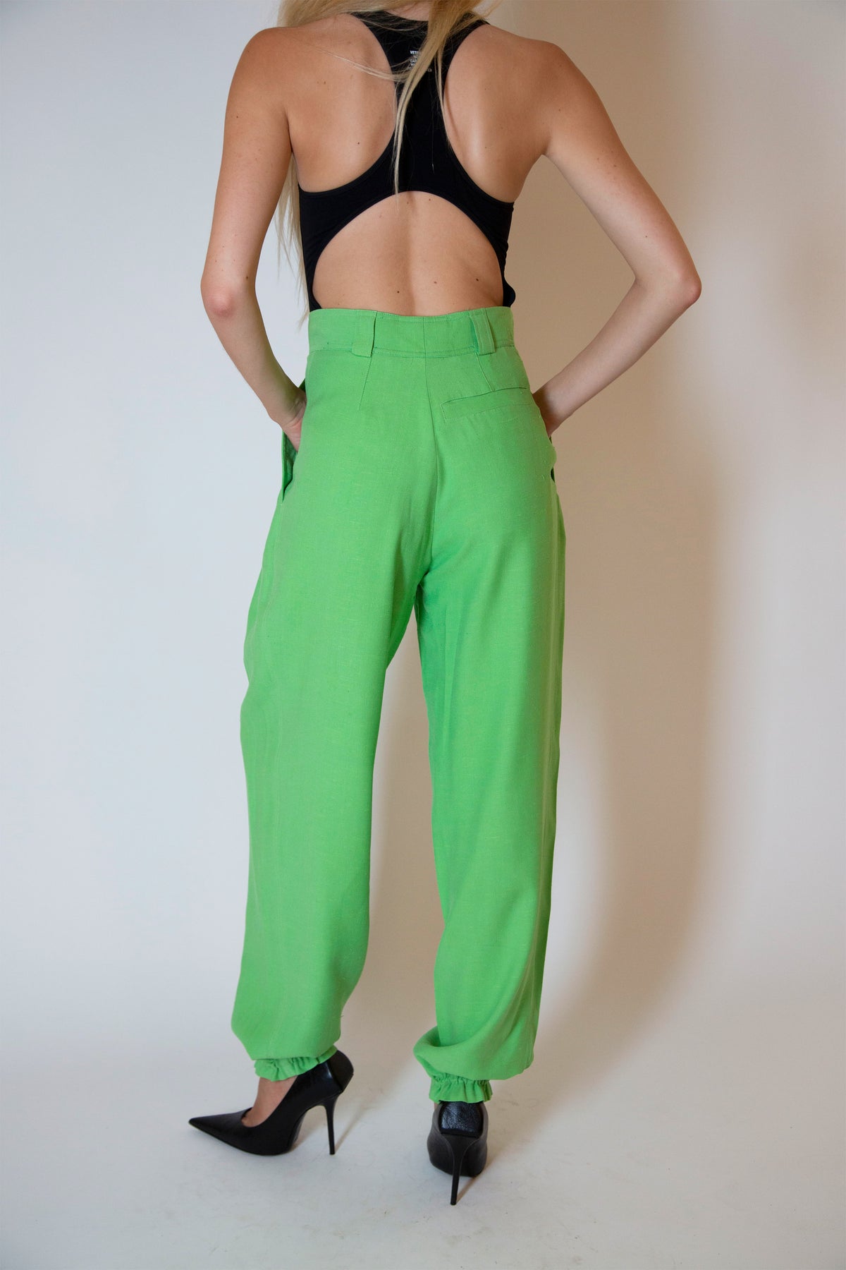 Gianni Versace silk pants