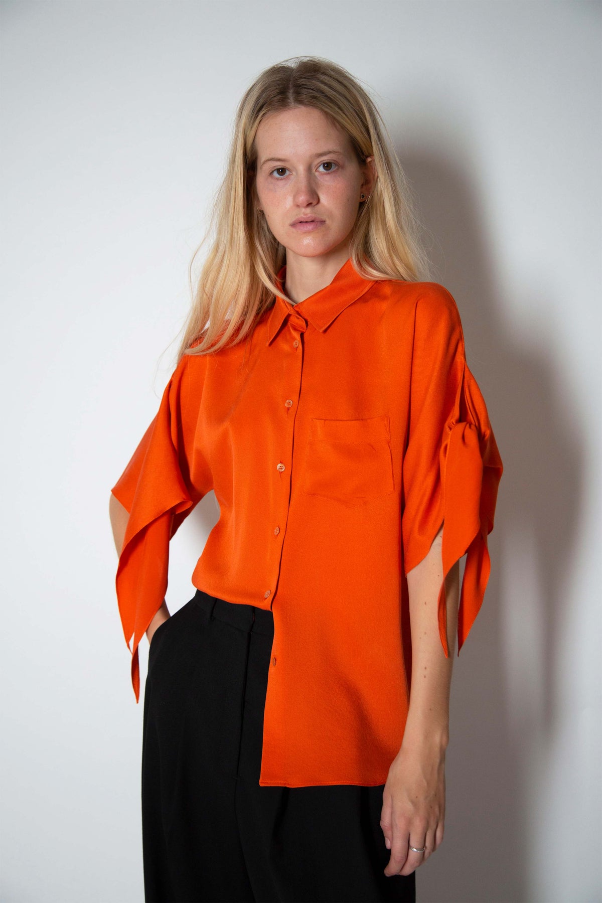 Hermes silk shirt