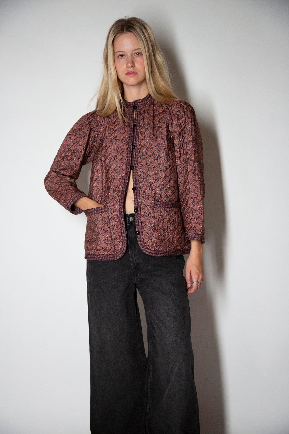 Yves Saint Laurent quilted jacket