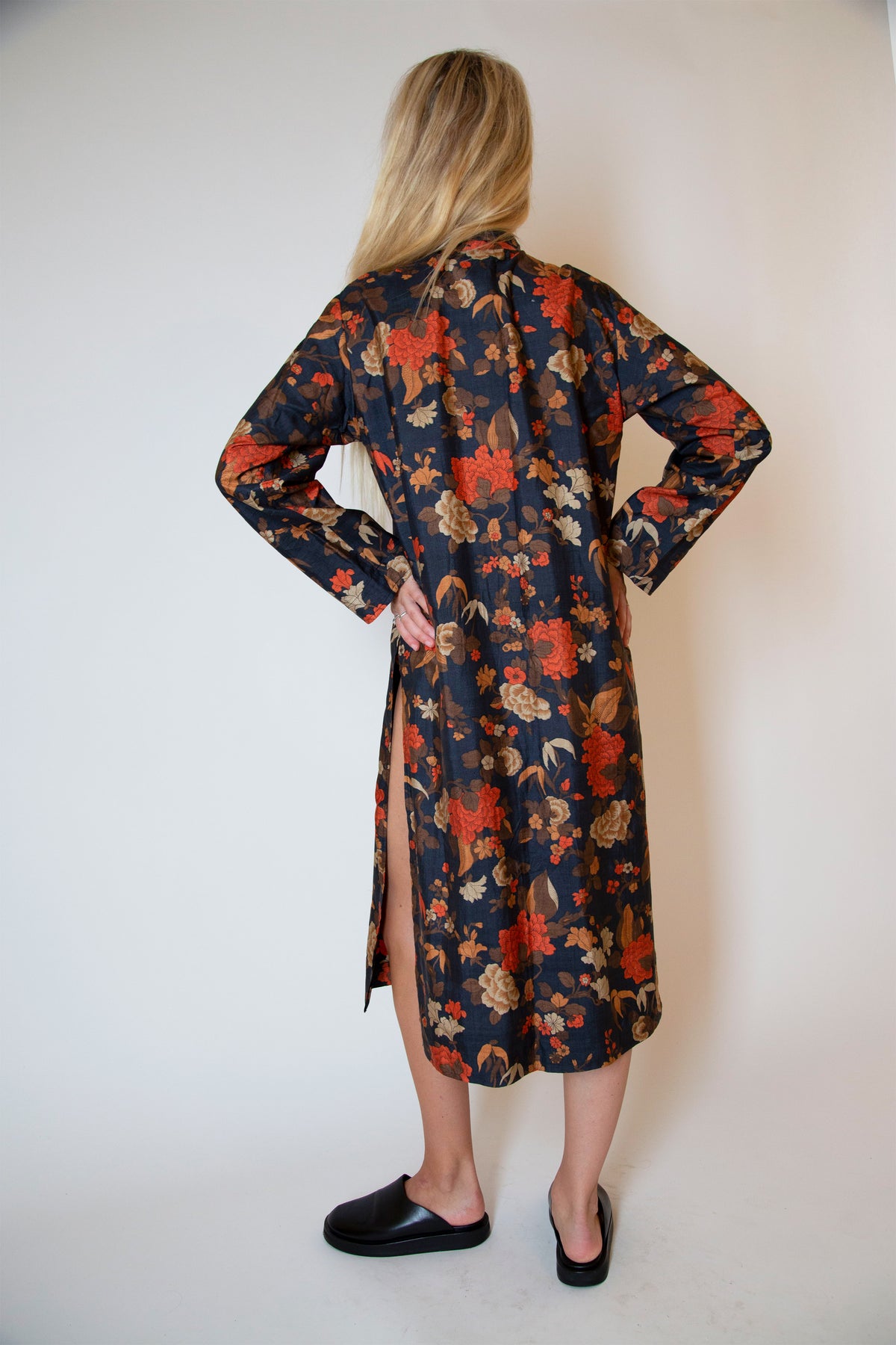 Yves Saint Laurent silk dress / robe