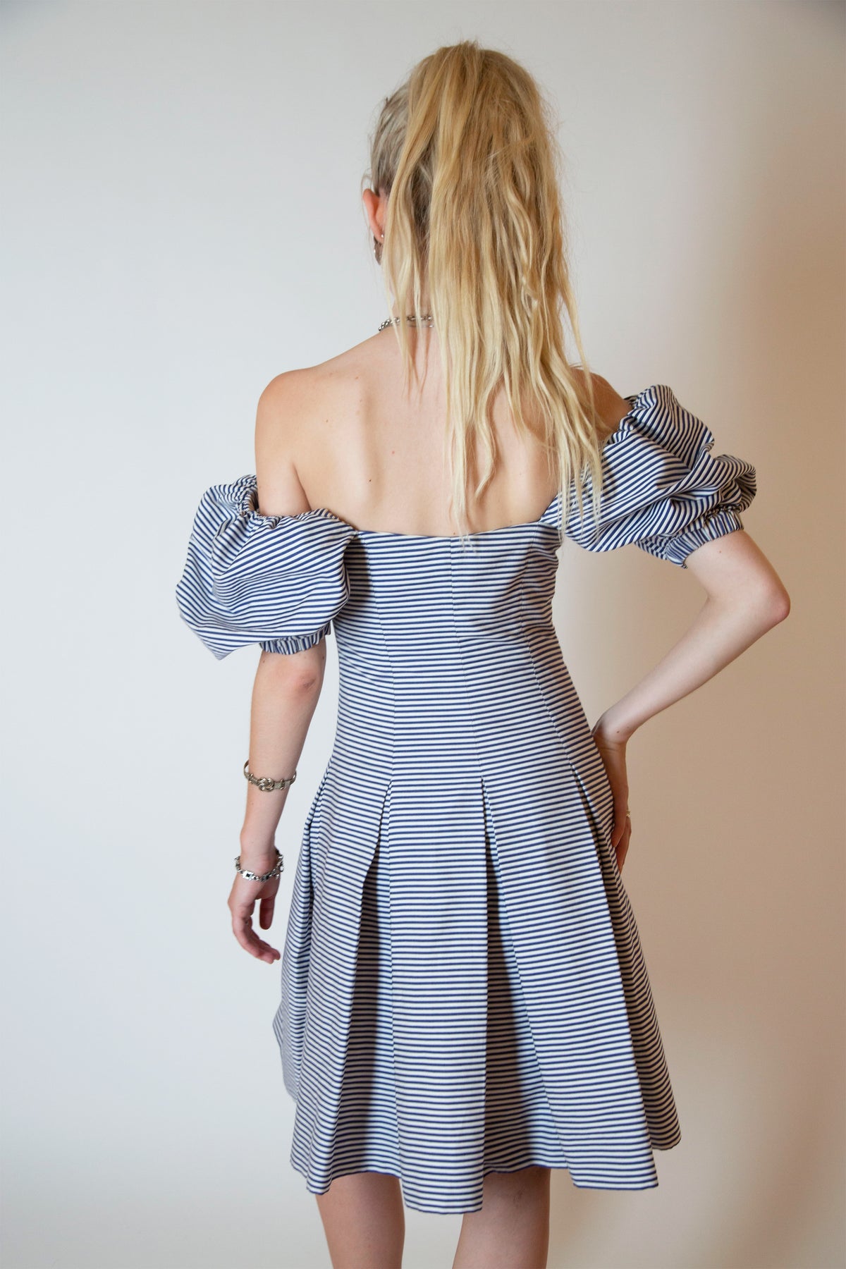 Yves Saint Laurent off shoulder dress