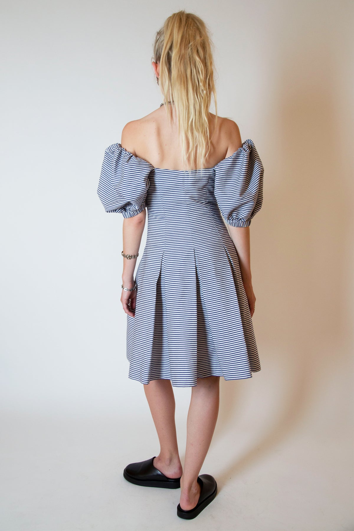 Yves Saint Laurent off shoulder dress