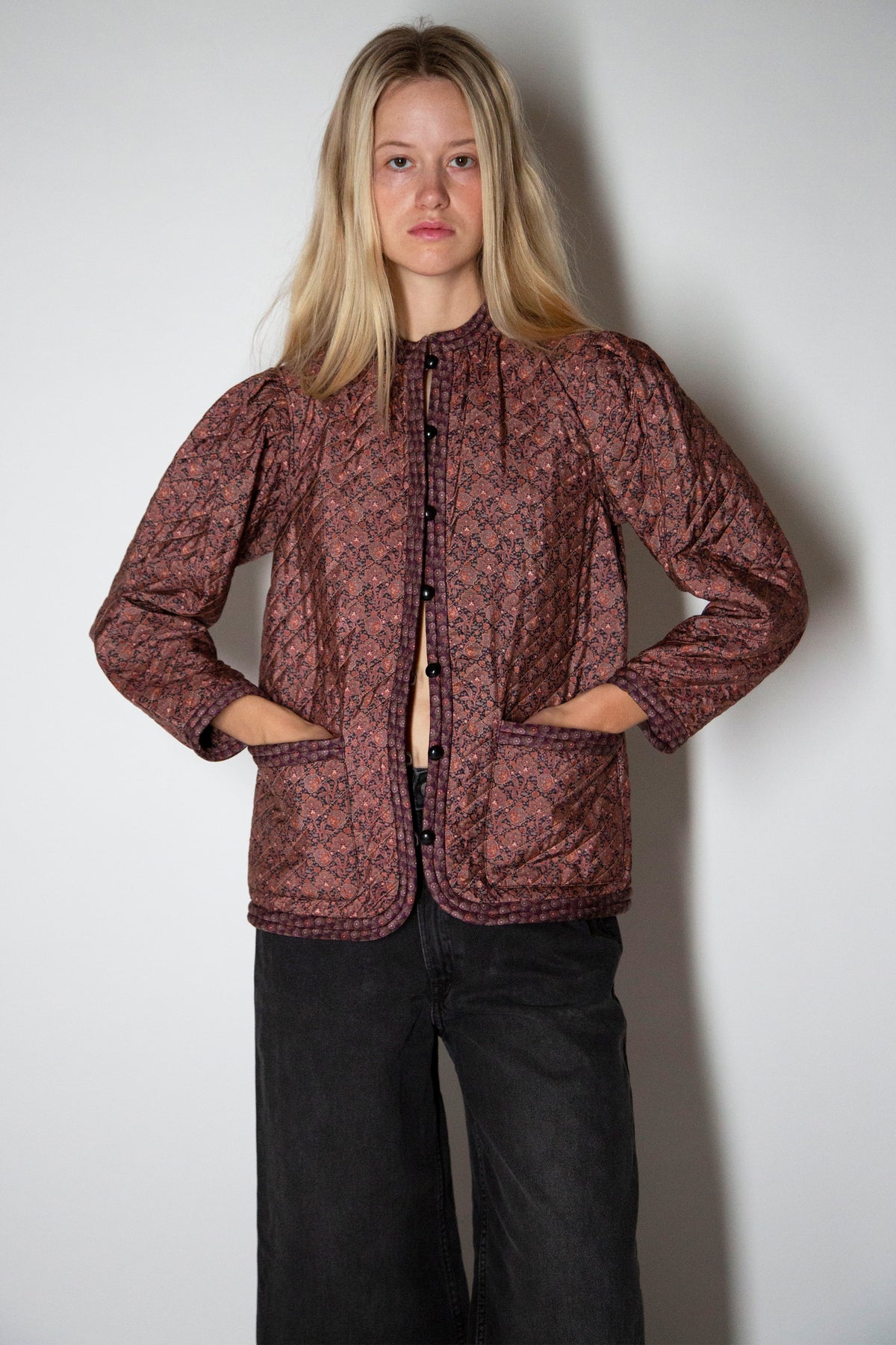 Yves Saint Laurent quilted jacket