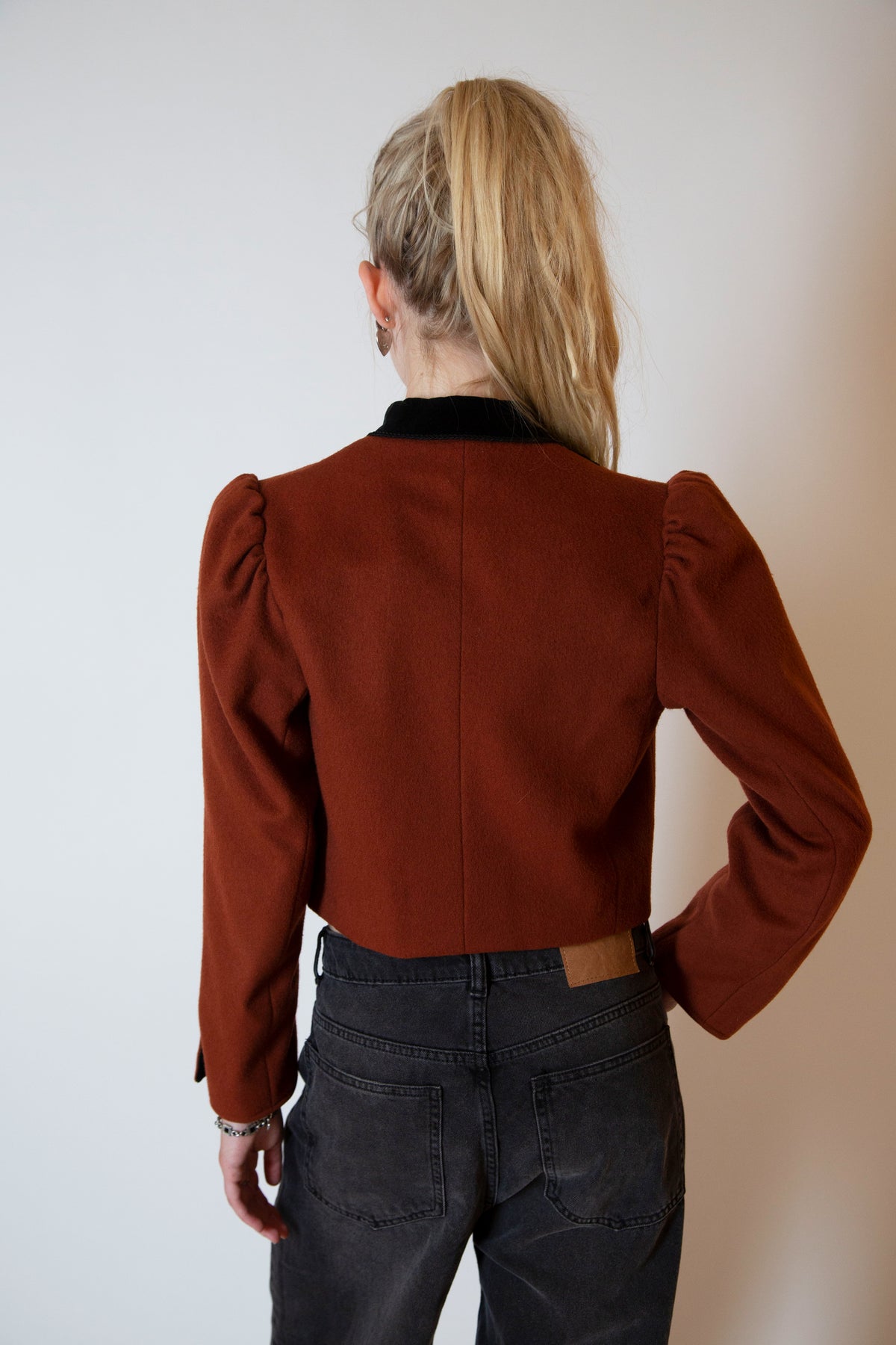 Yves Saint Laurent cropped jacket