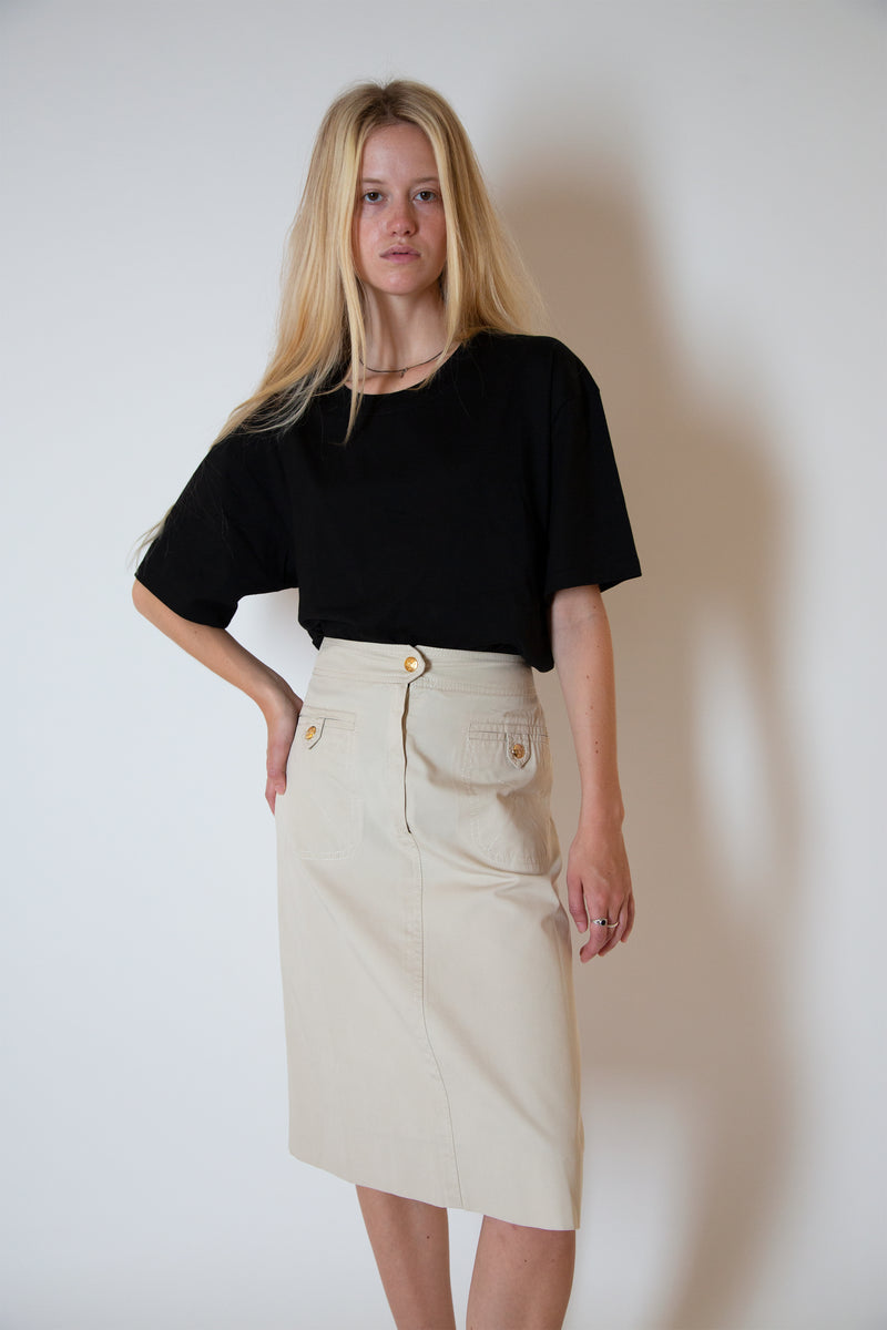 Celine cotton skirt