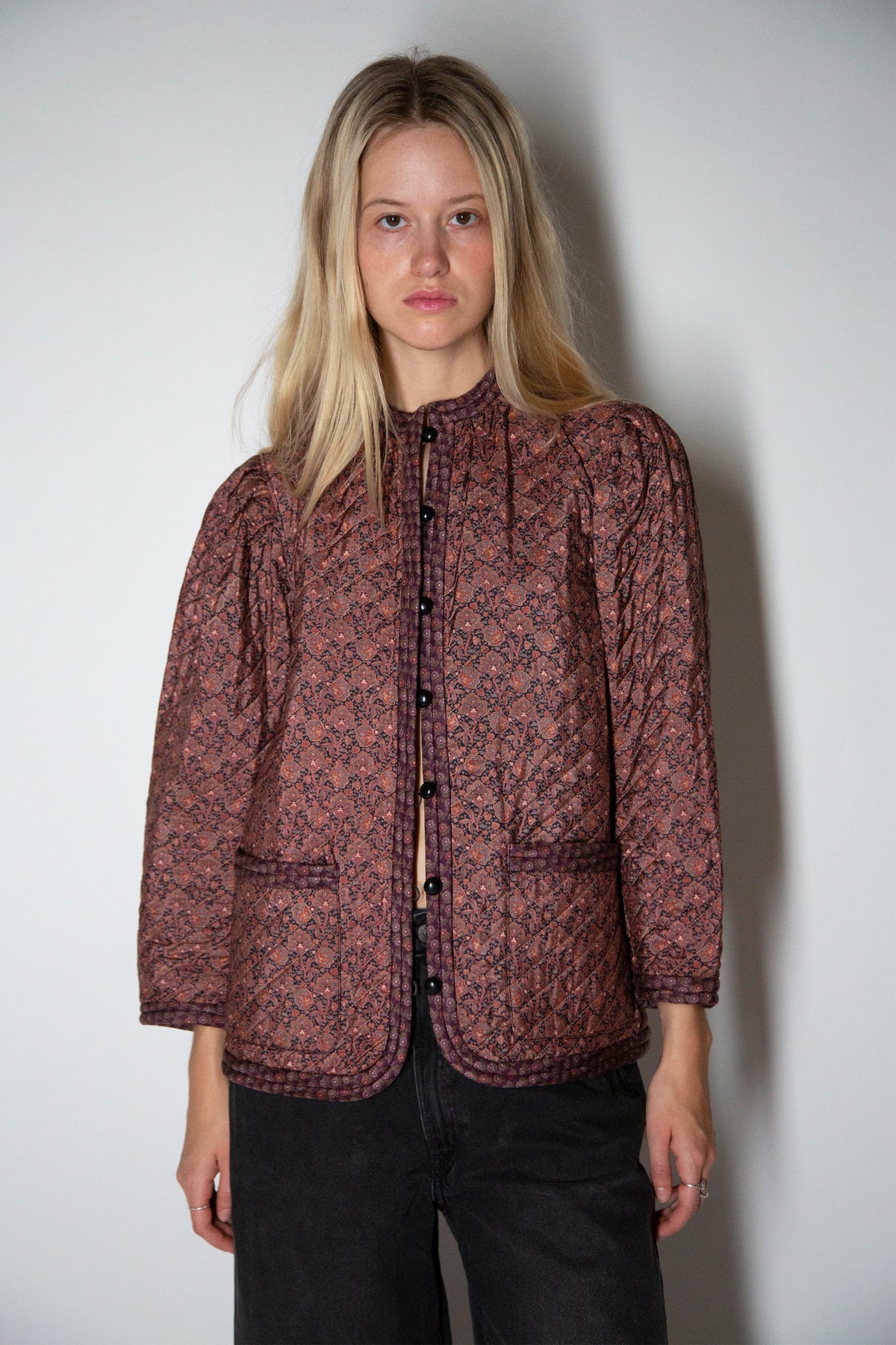 Yves Saint Laurent quilted jacket