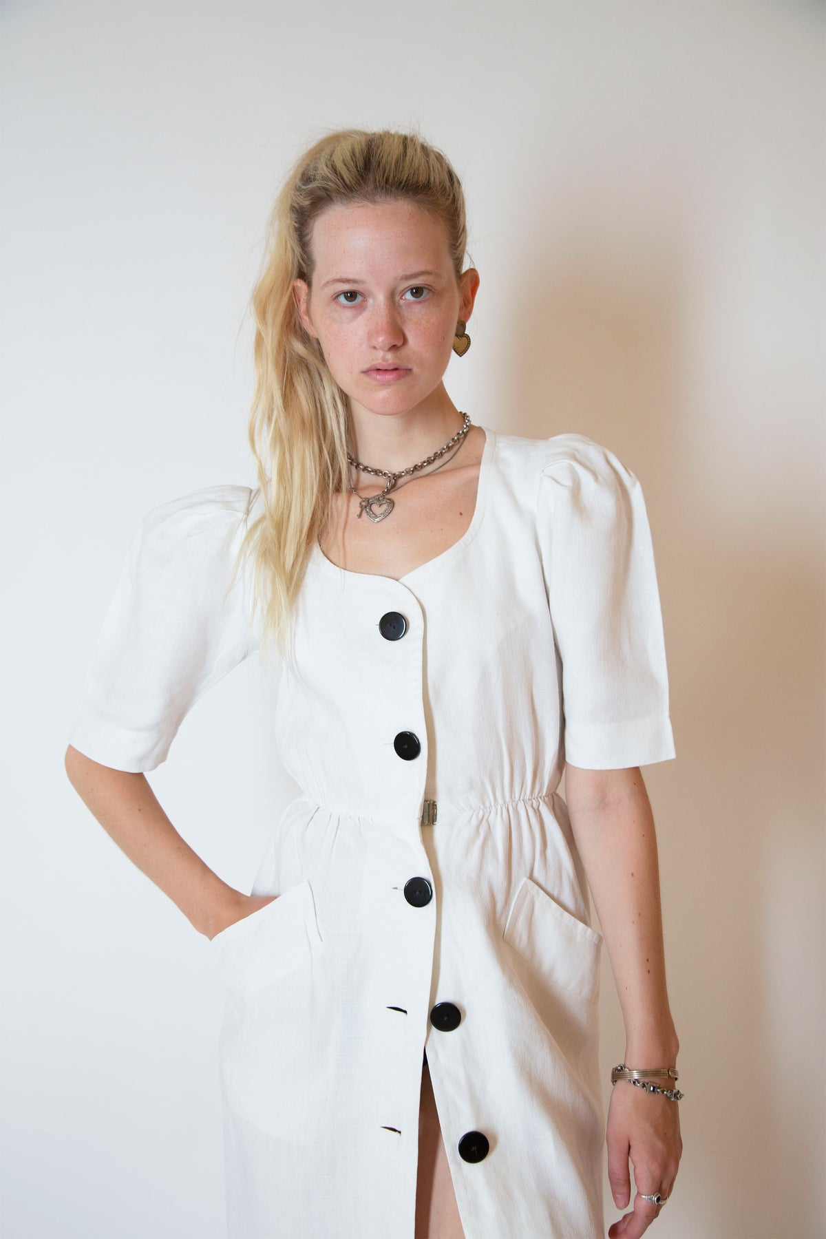 Yves Saint Laurent linen dress