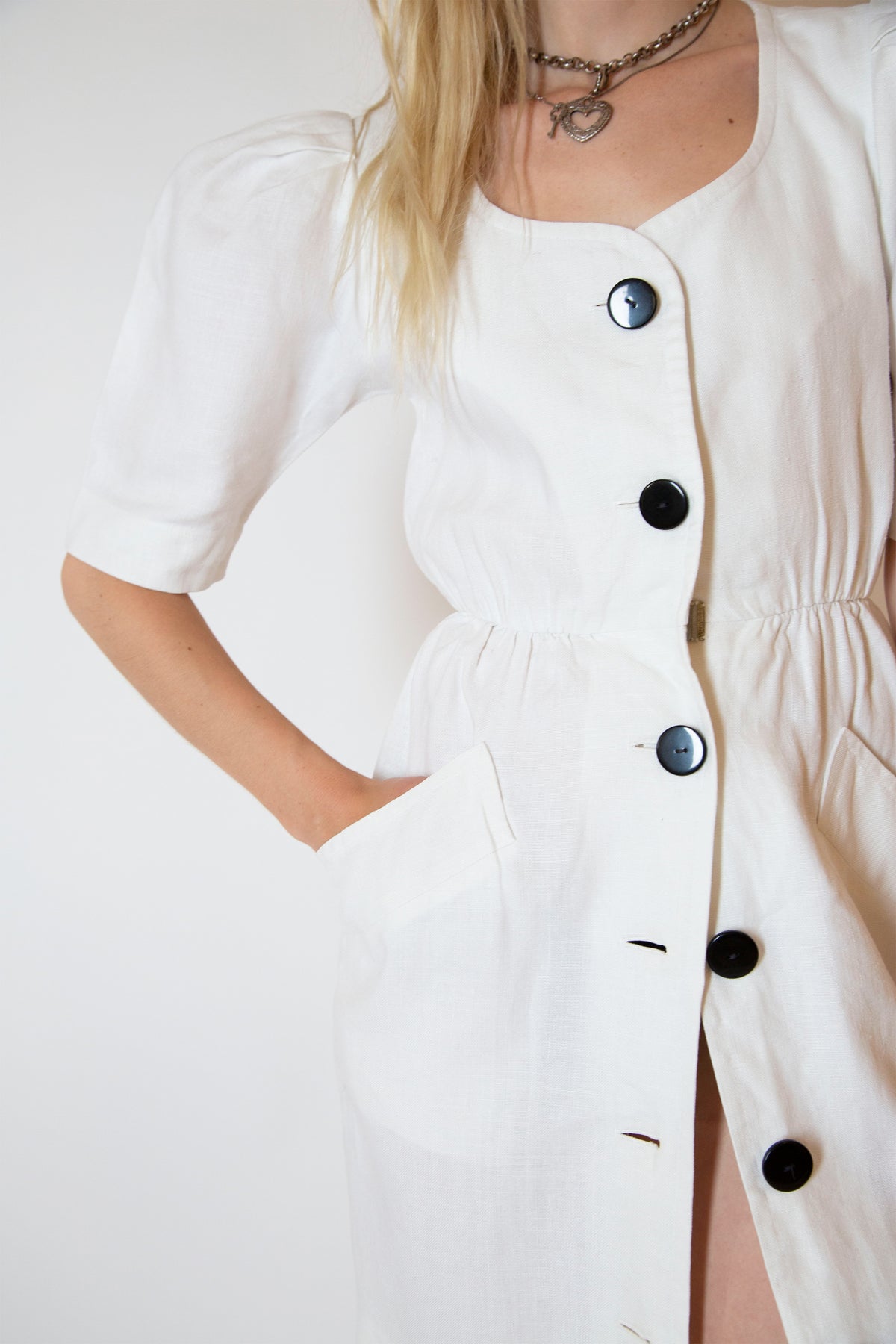 Yves Saint Laurent linen dress