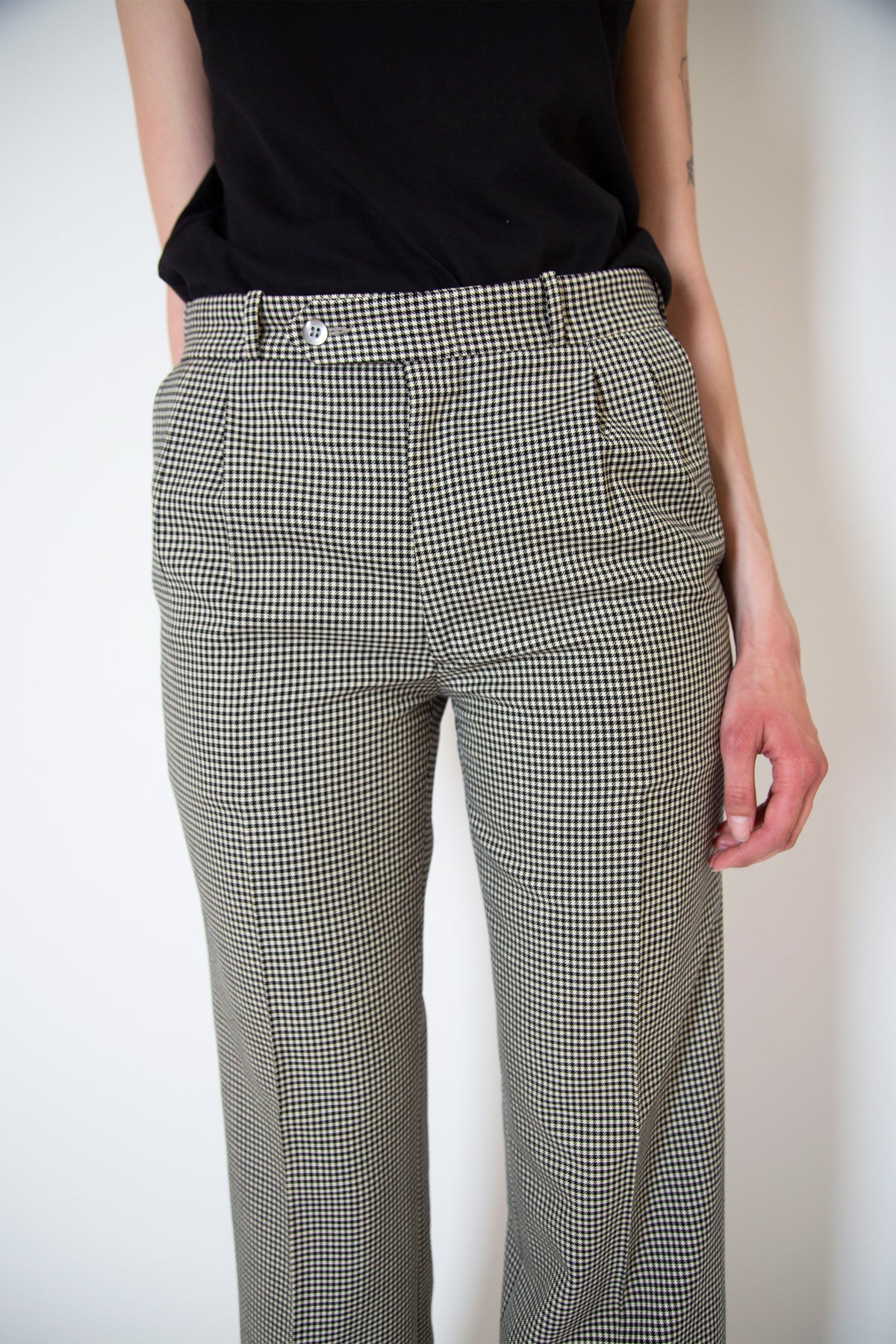 Vintage checkered pants