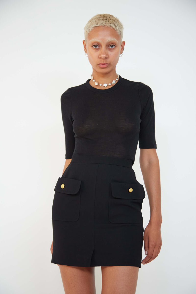 Chanel mini skirt
