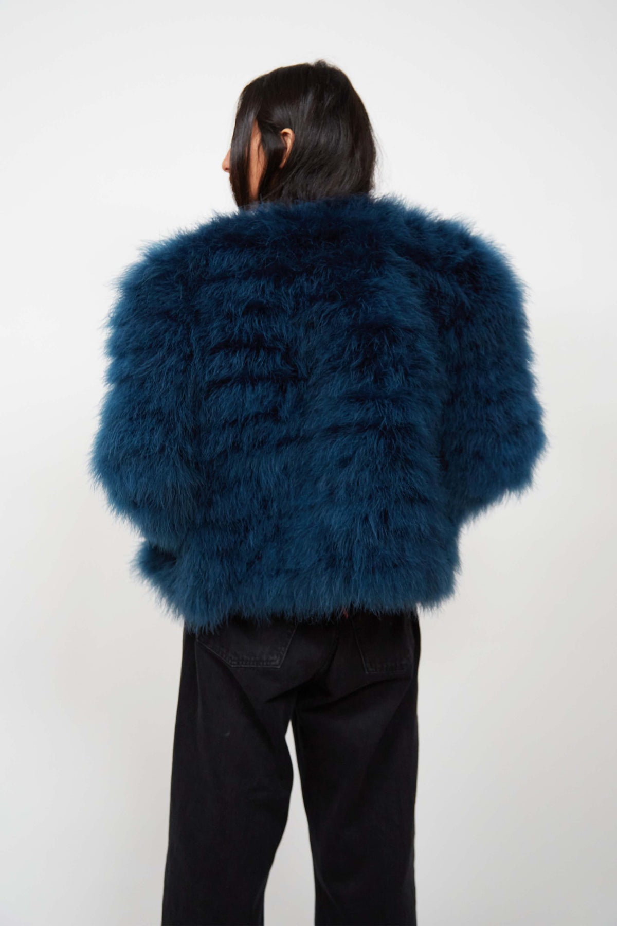 Yves Saint Laurent fur jacket