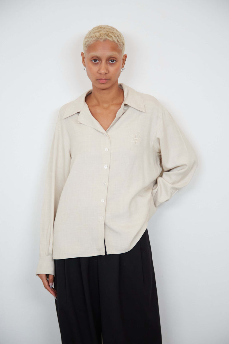 Hermes silk shirt