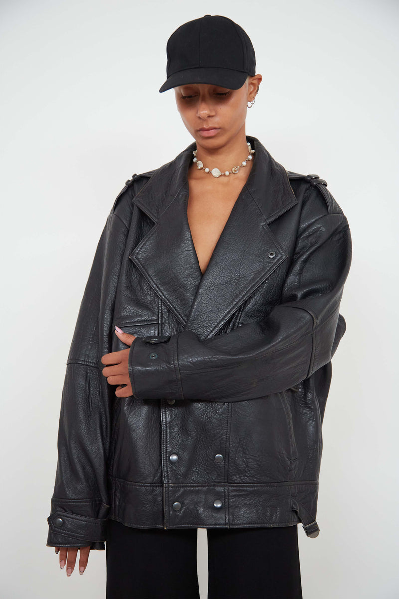 Vintage leather jacket