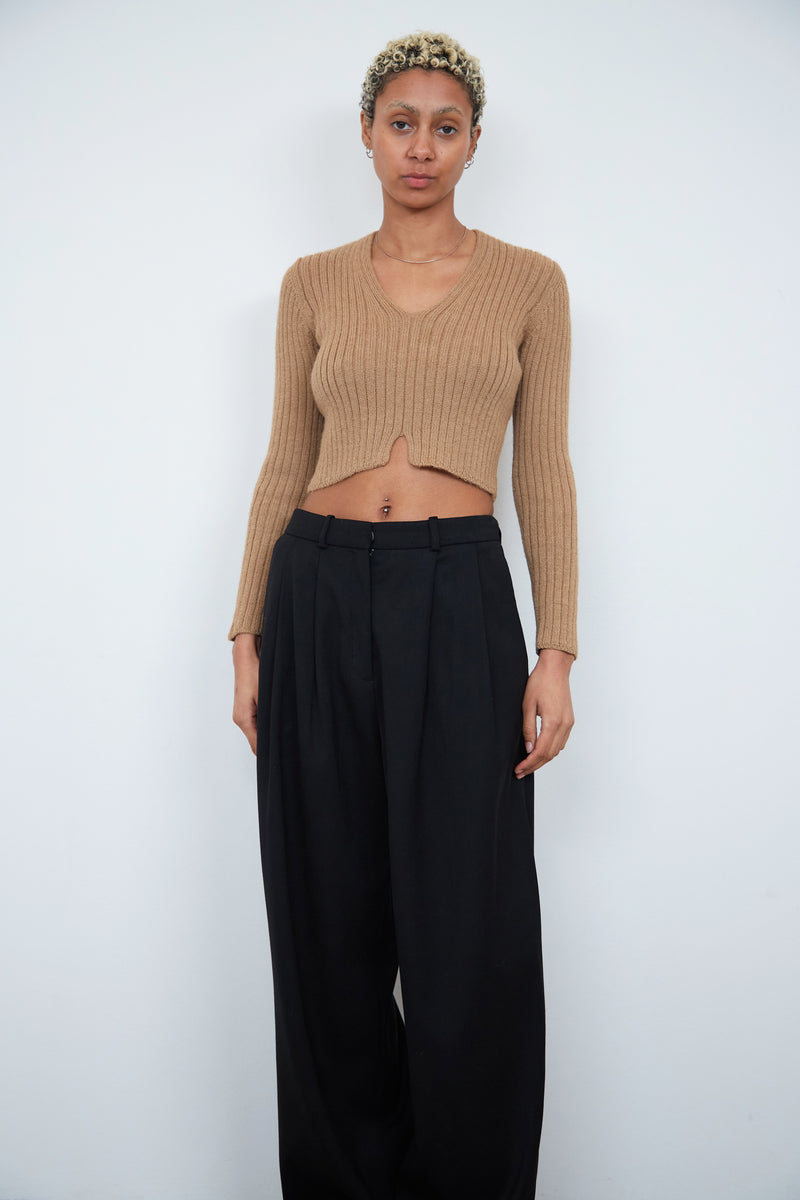 Romeo Gigli cropped sweater