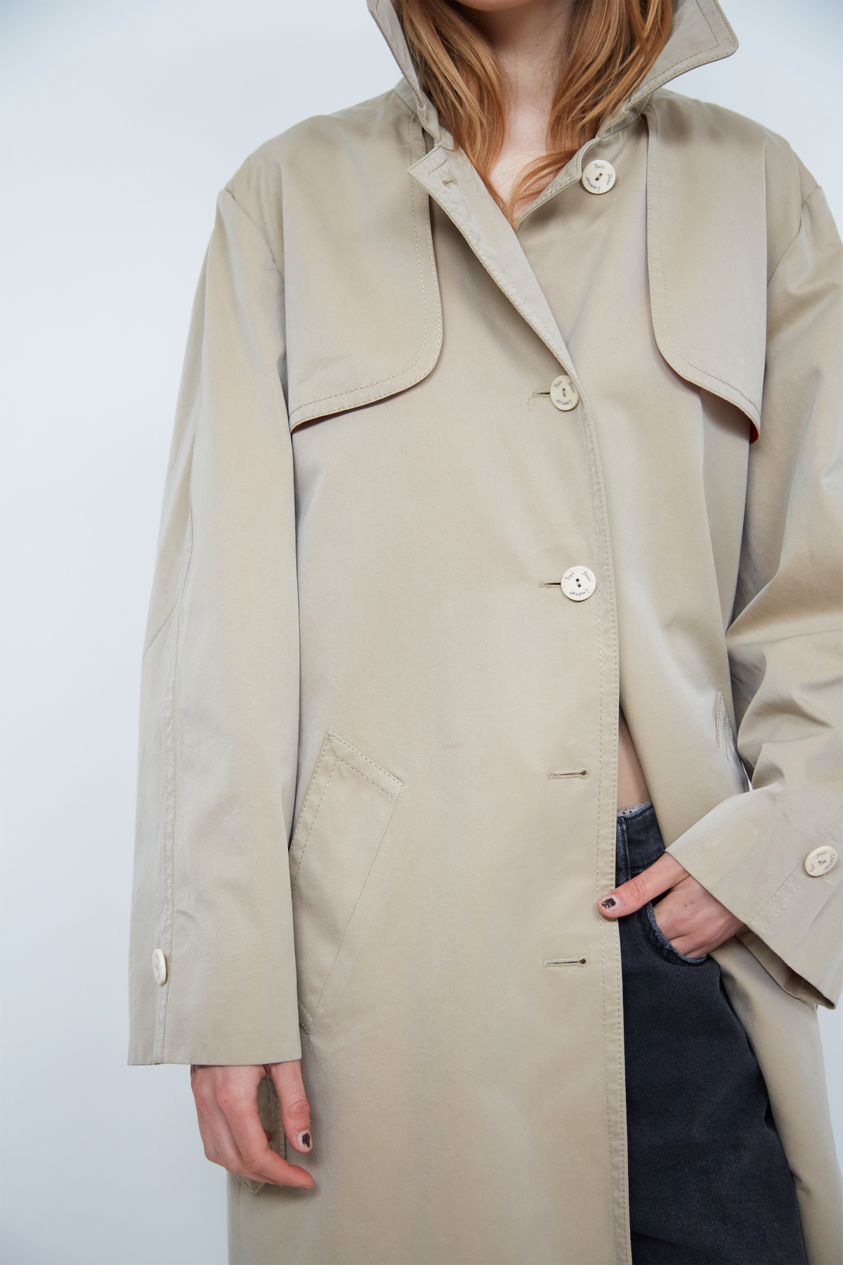 Yves Saint Laurent trenchcoat