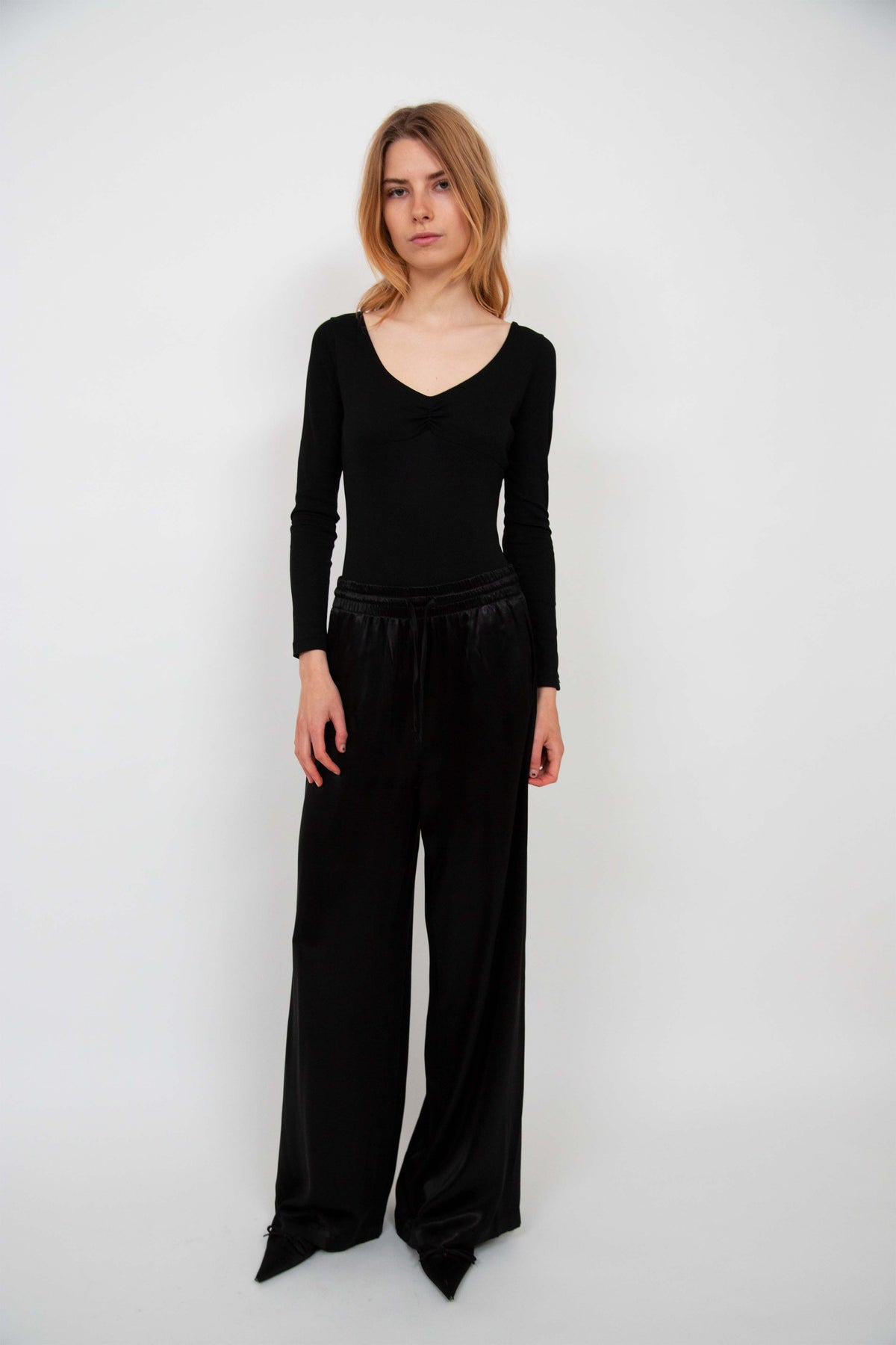 Yves Saint Laurent silk pants