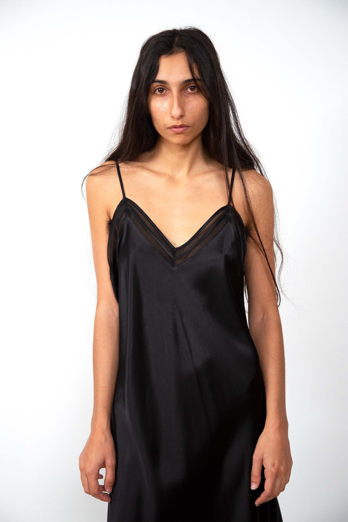 Silk slip dress