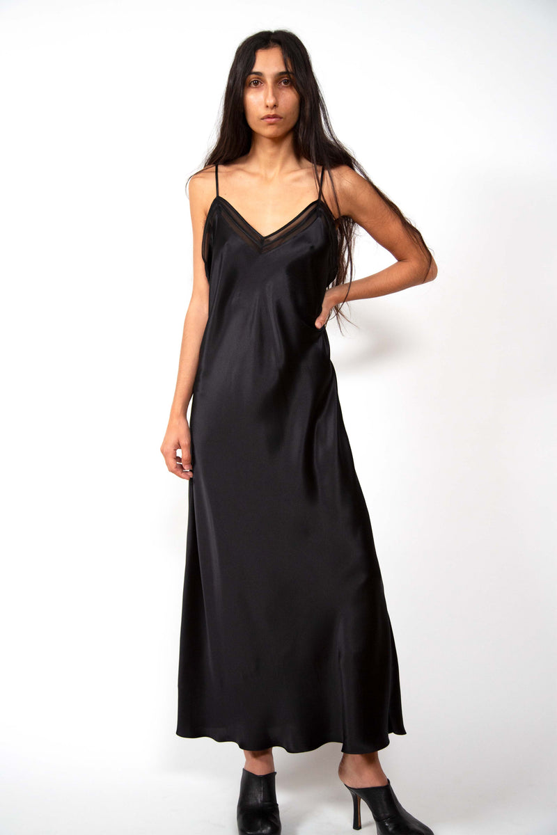 Silk slip dress