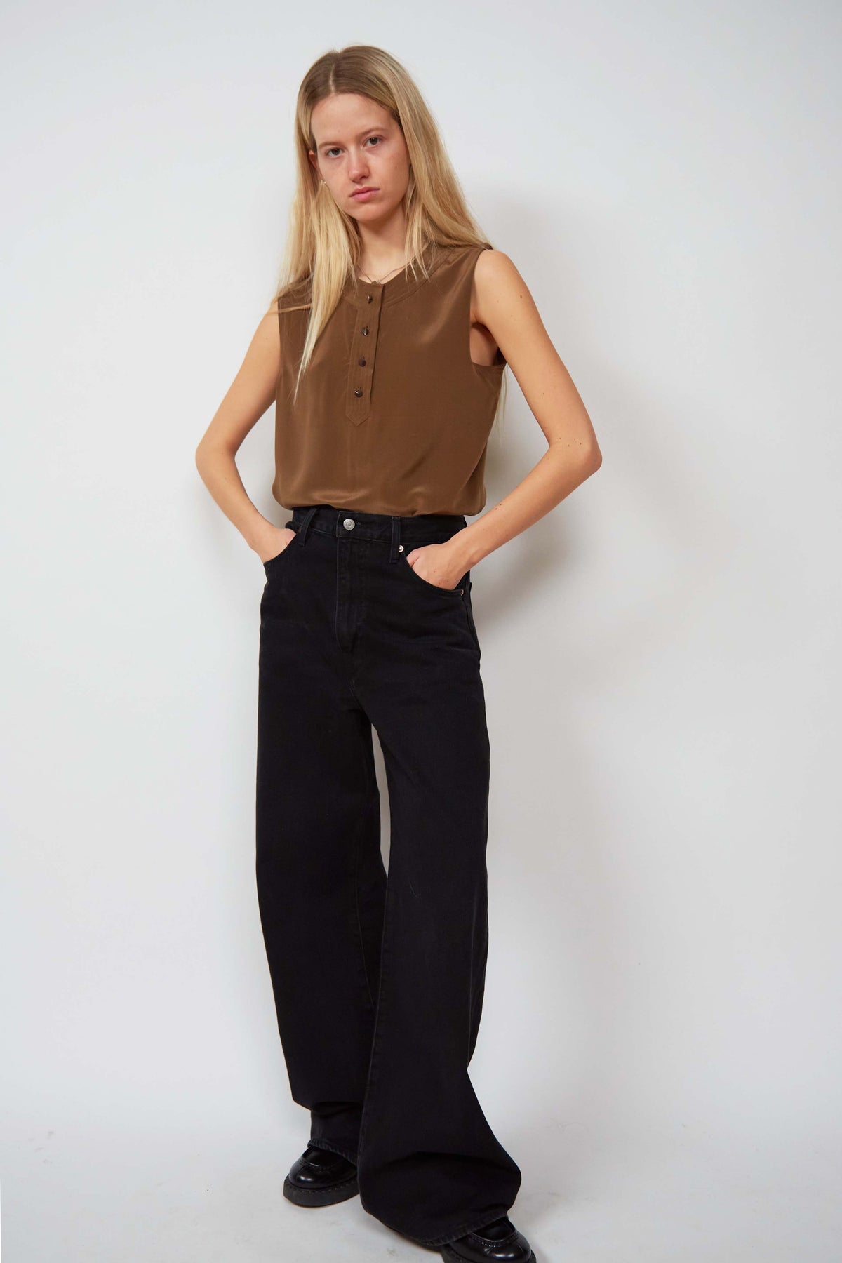 Celine silk top