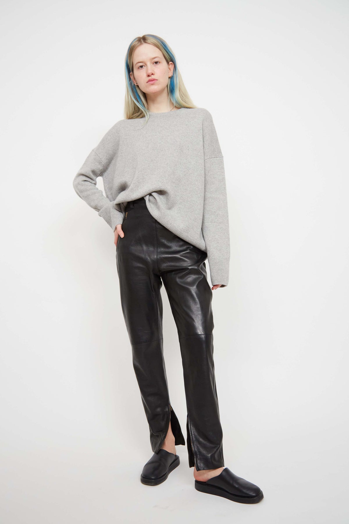 Gianfranco Ferre leather pants