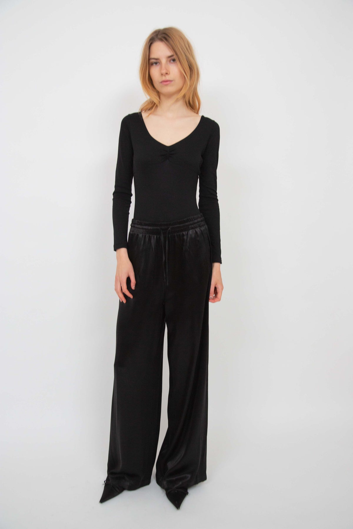 Yves Saint Laurent silk pants
