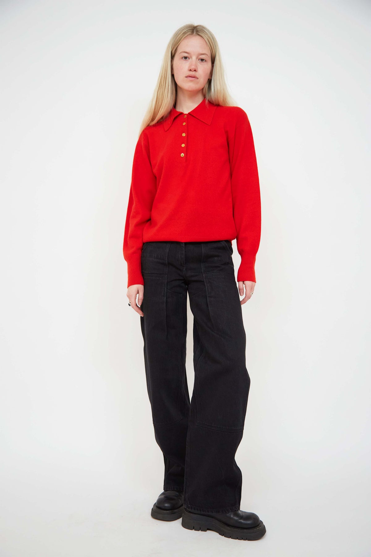 Hermes wool polo