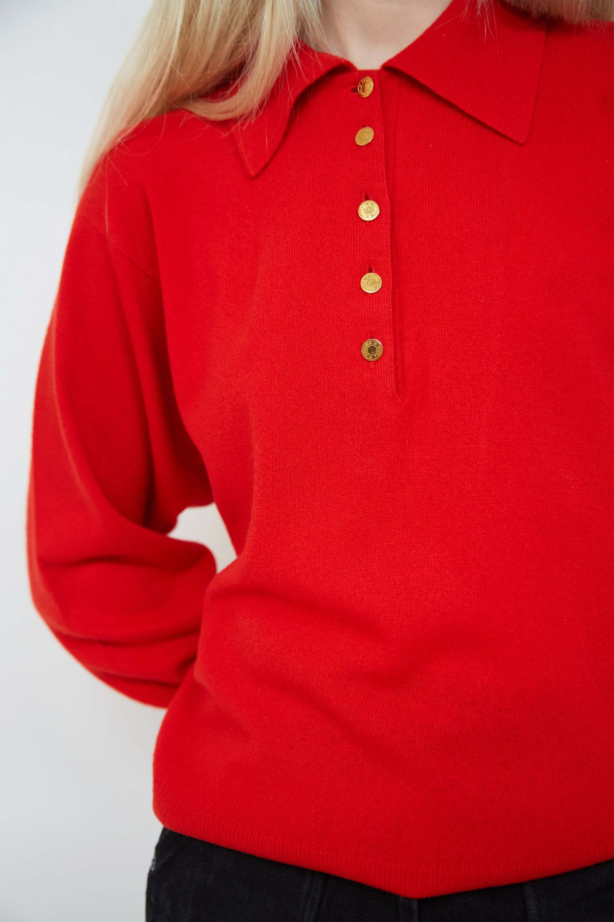 Hermes wool polo