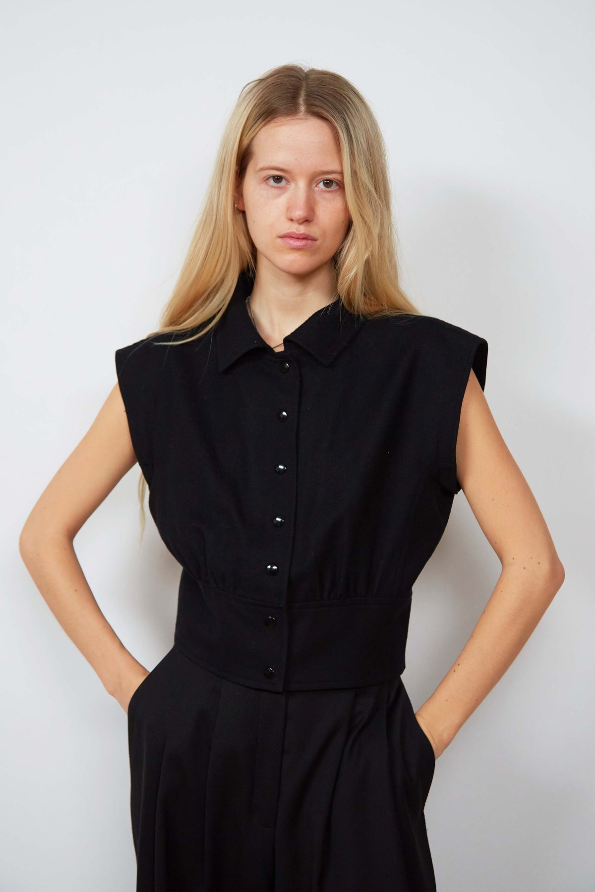Courreges wool vest