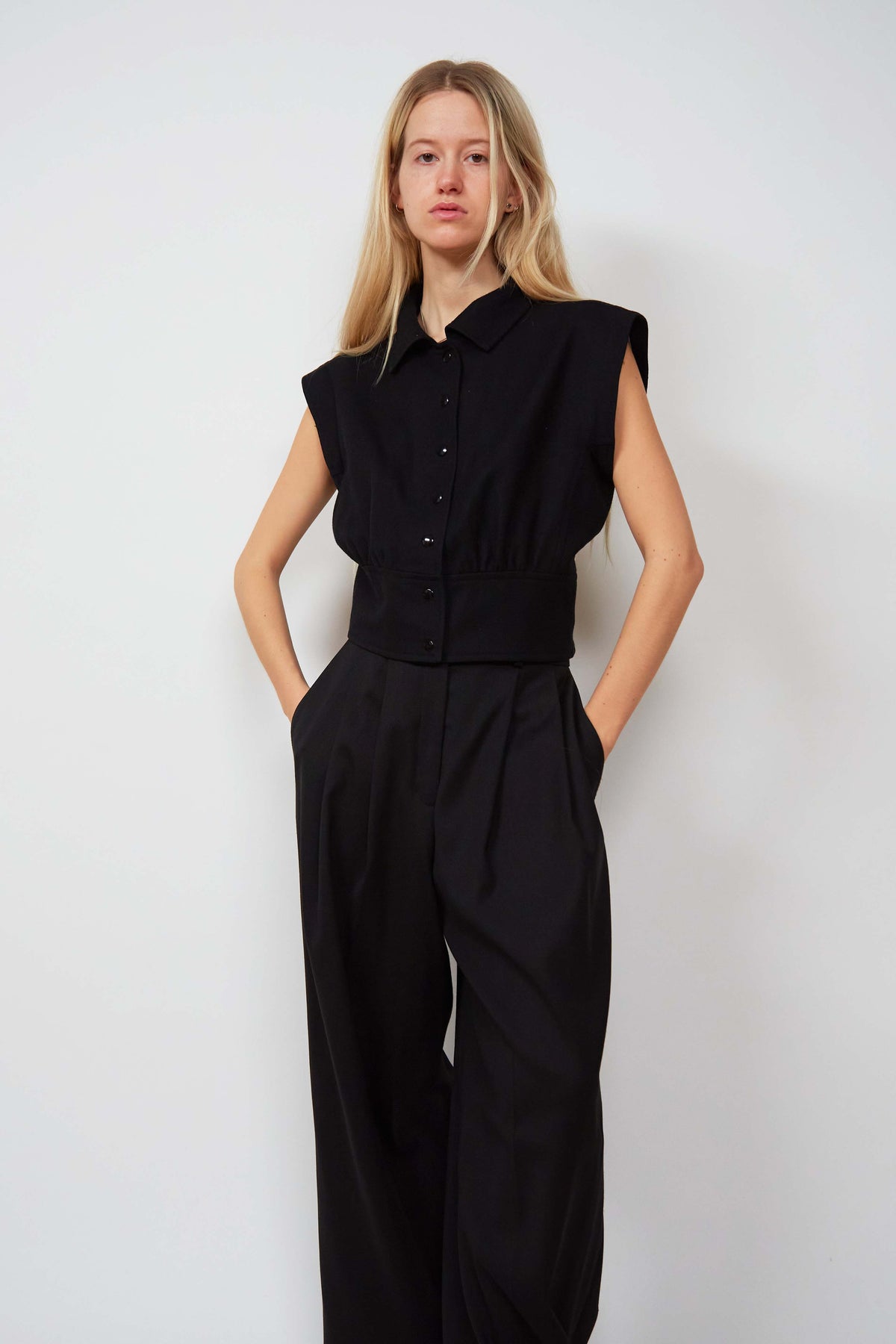 Courreges wool vest