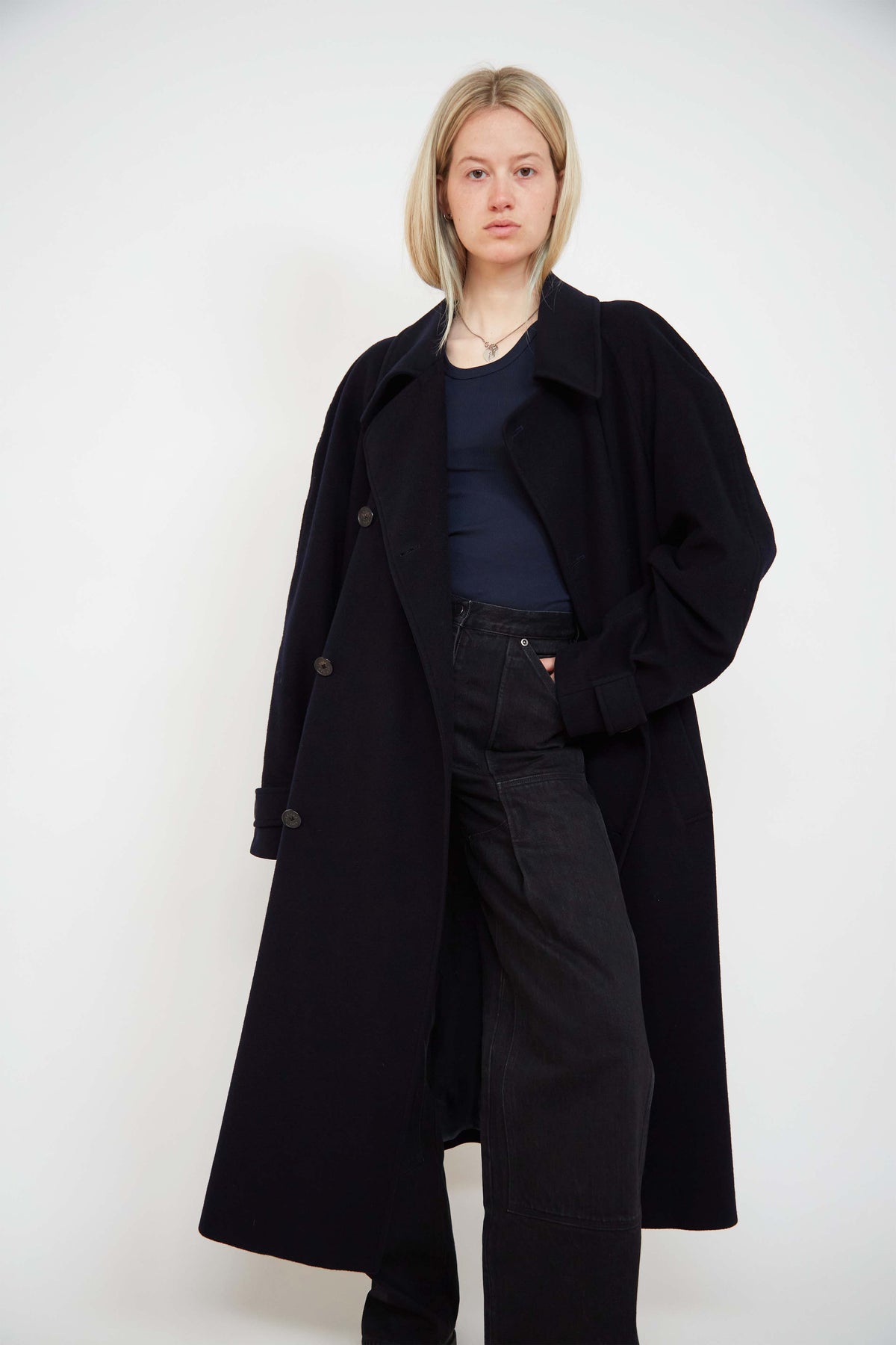 Hermes cashmere coat