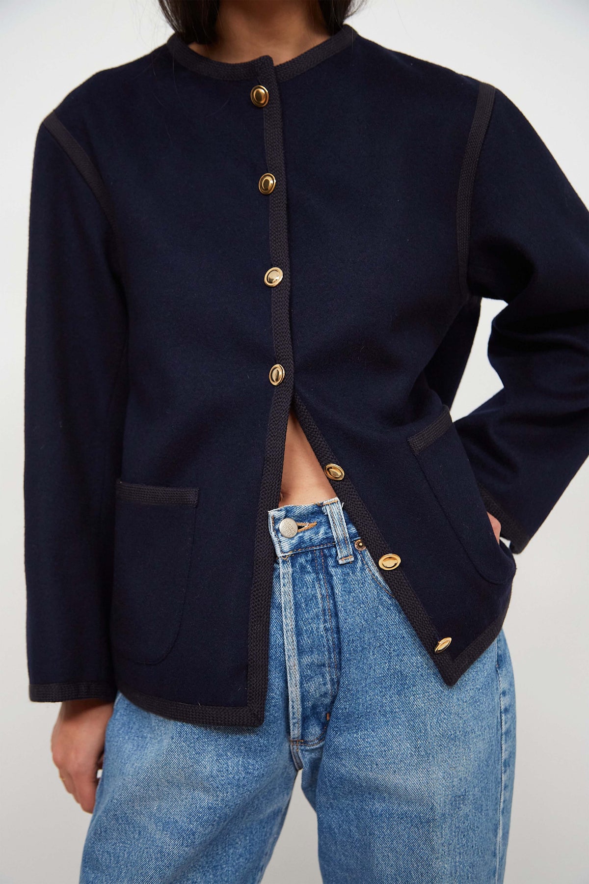 Yves Saint Laurent wool jacket