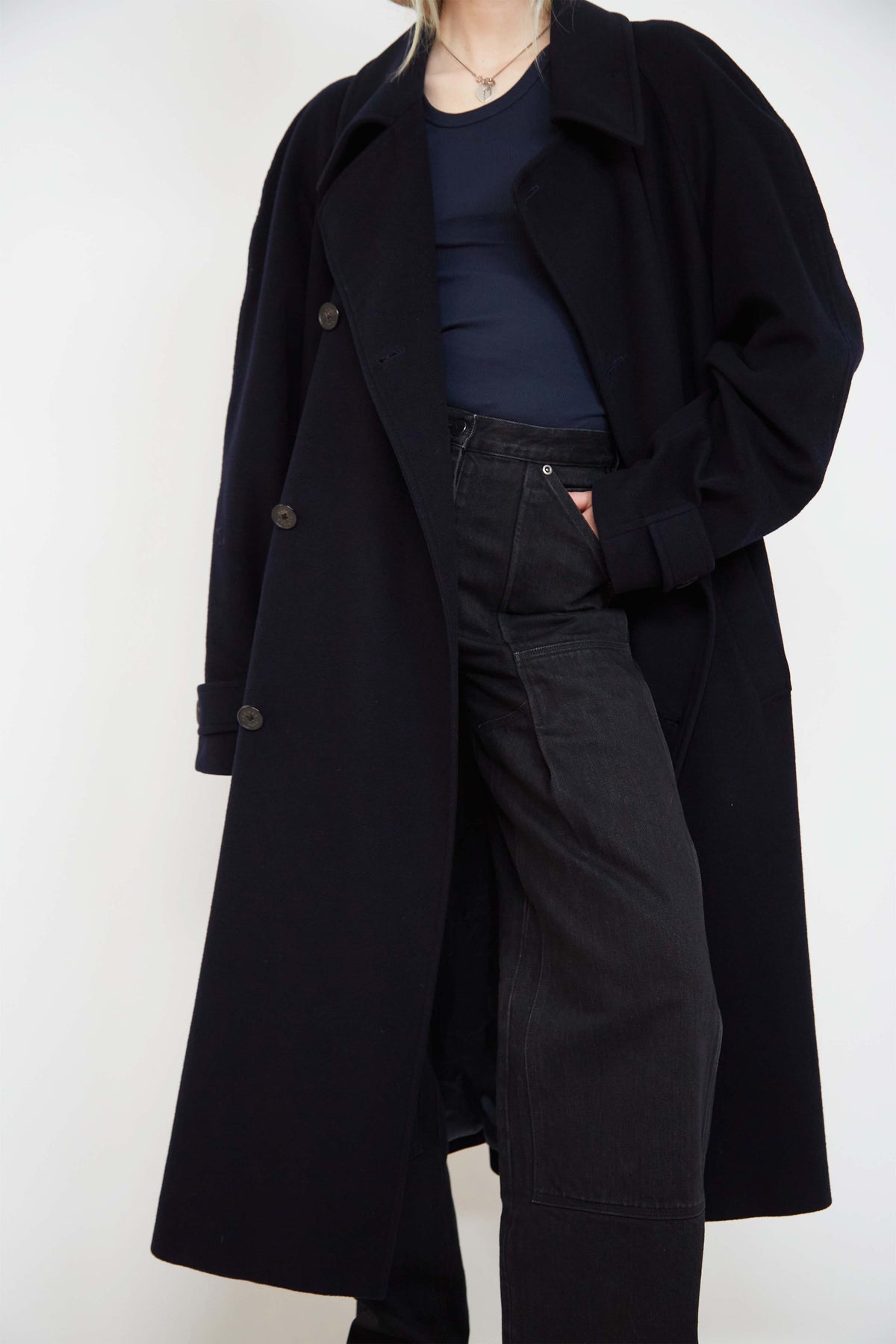 Hermes cashmere coat