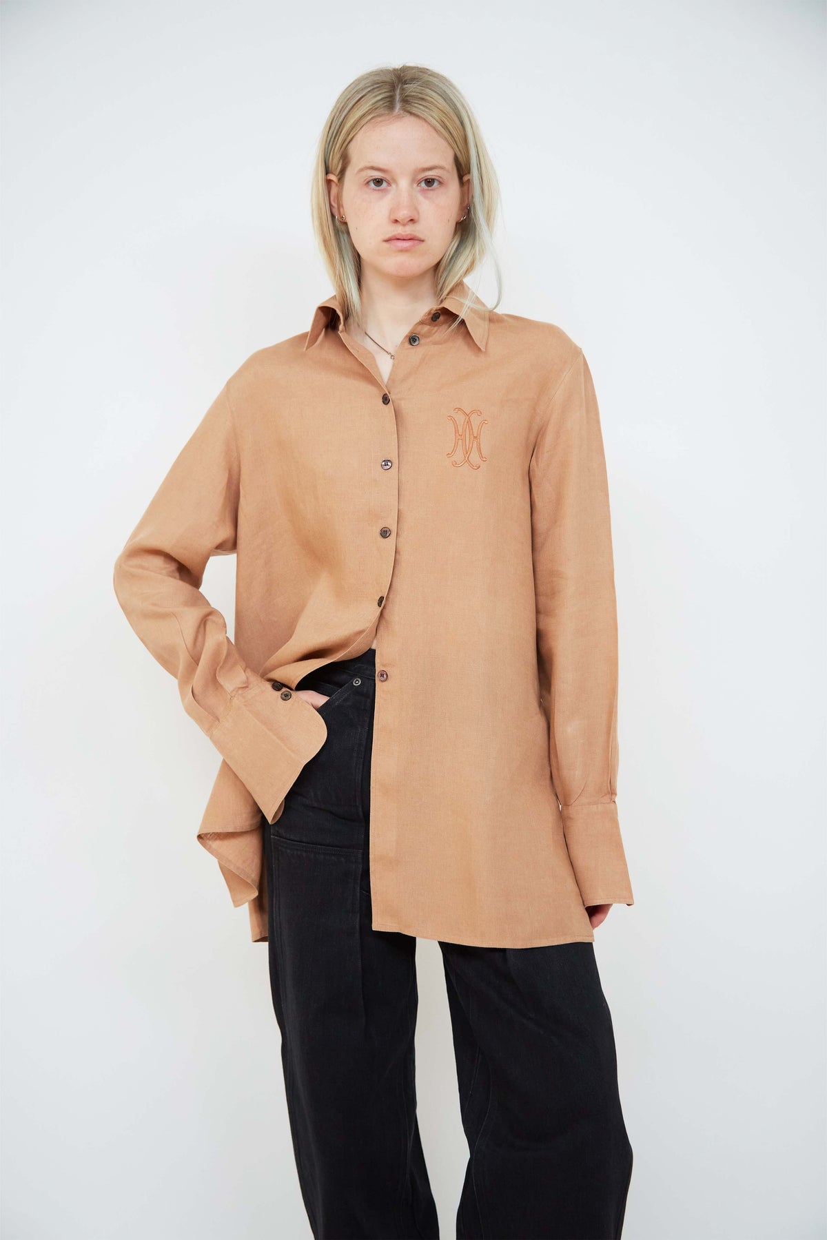 Hermes linen shirt