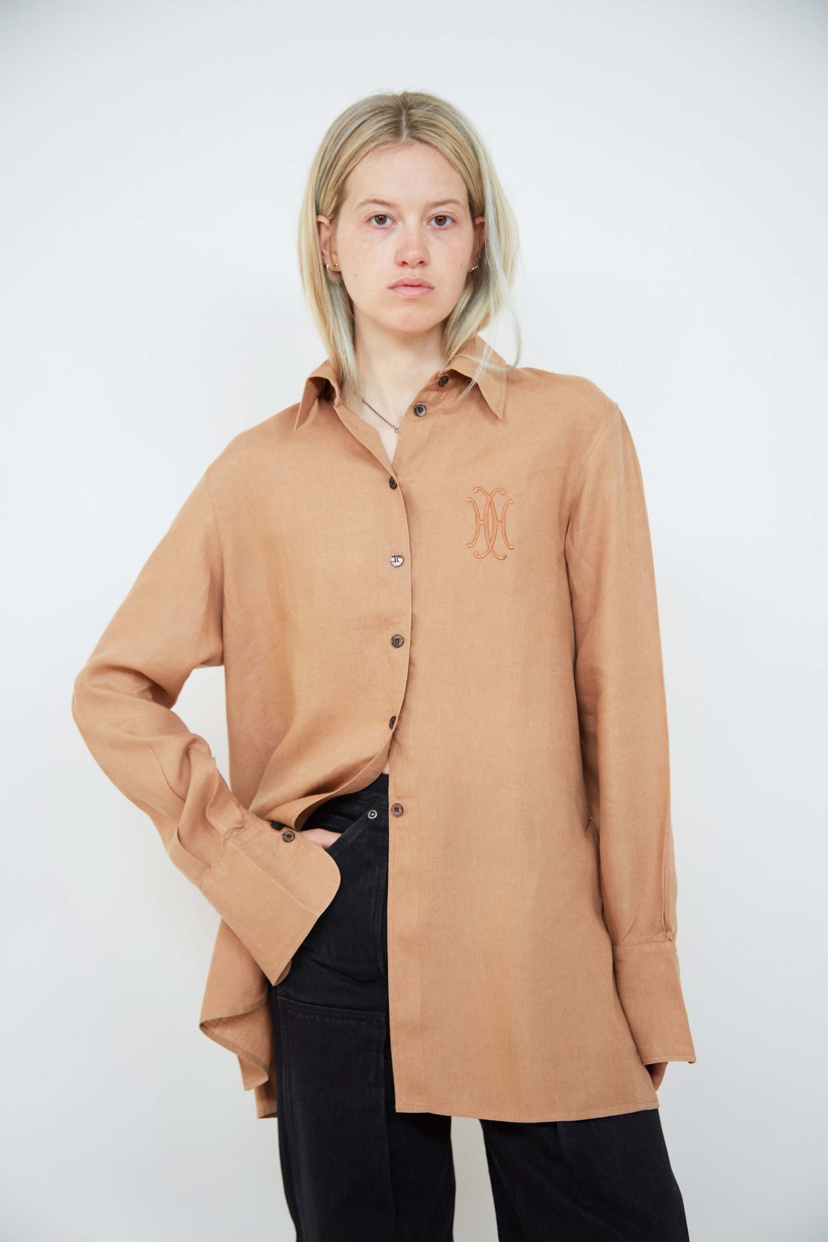 Hermes linen shirt