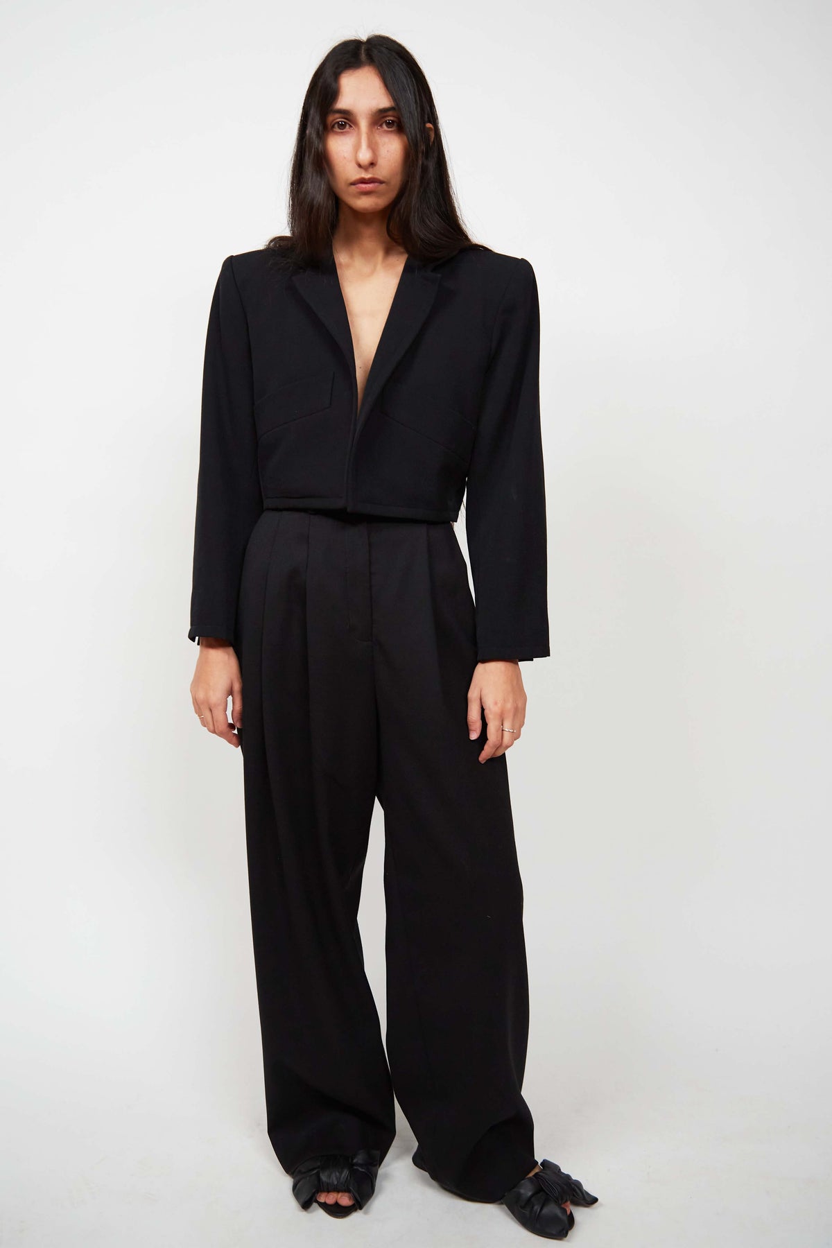 Yves Saint Laurent sculptural blazer