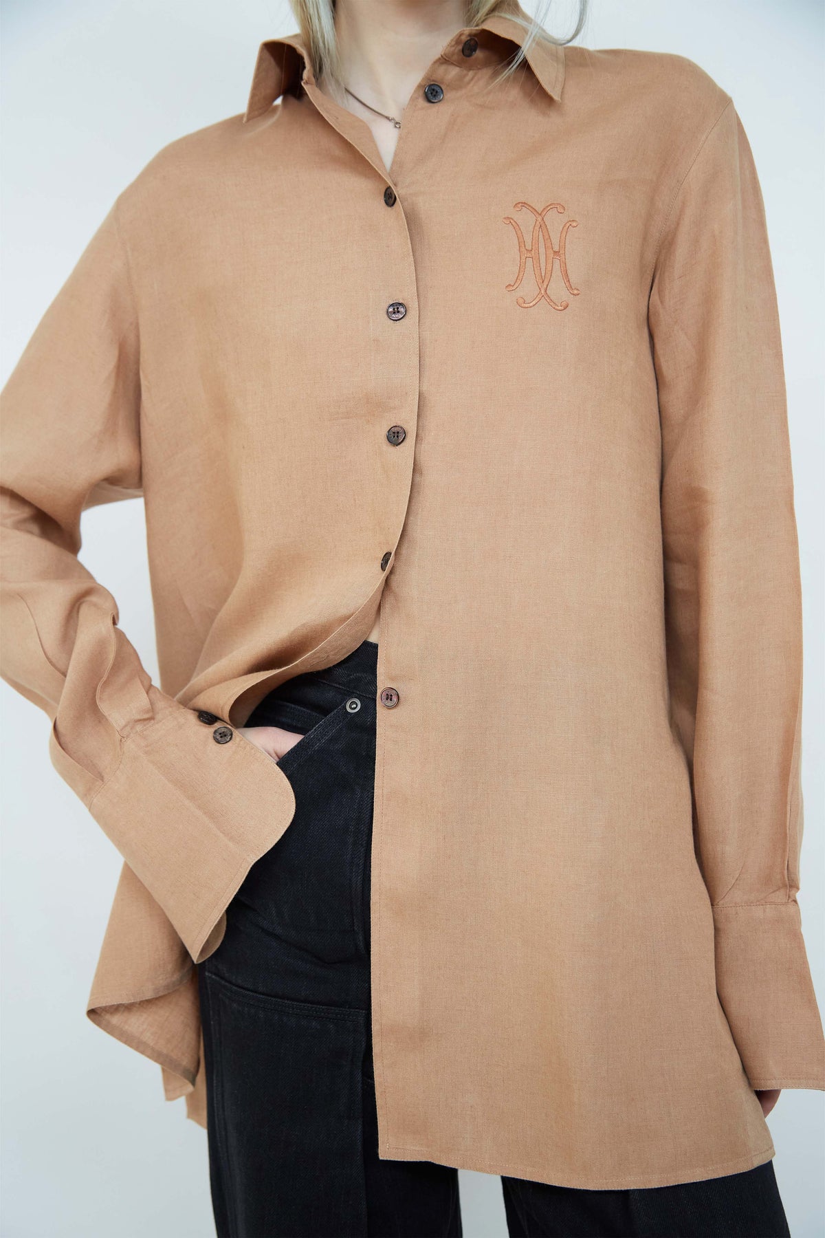 Hermes linen shirt