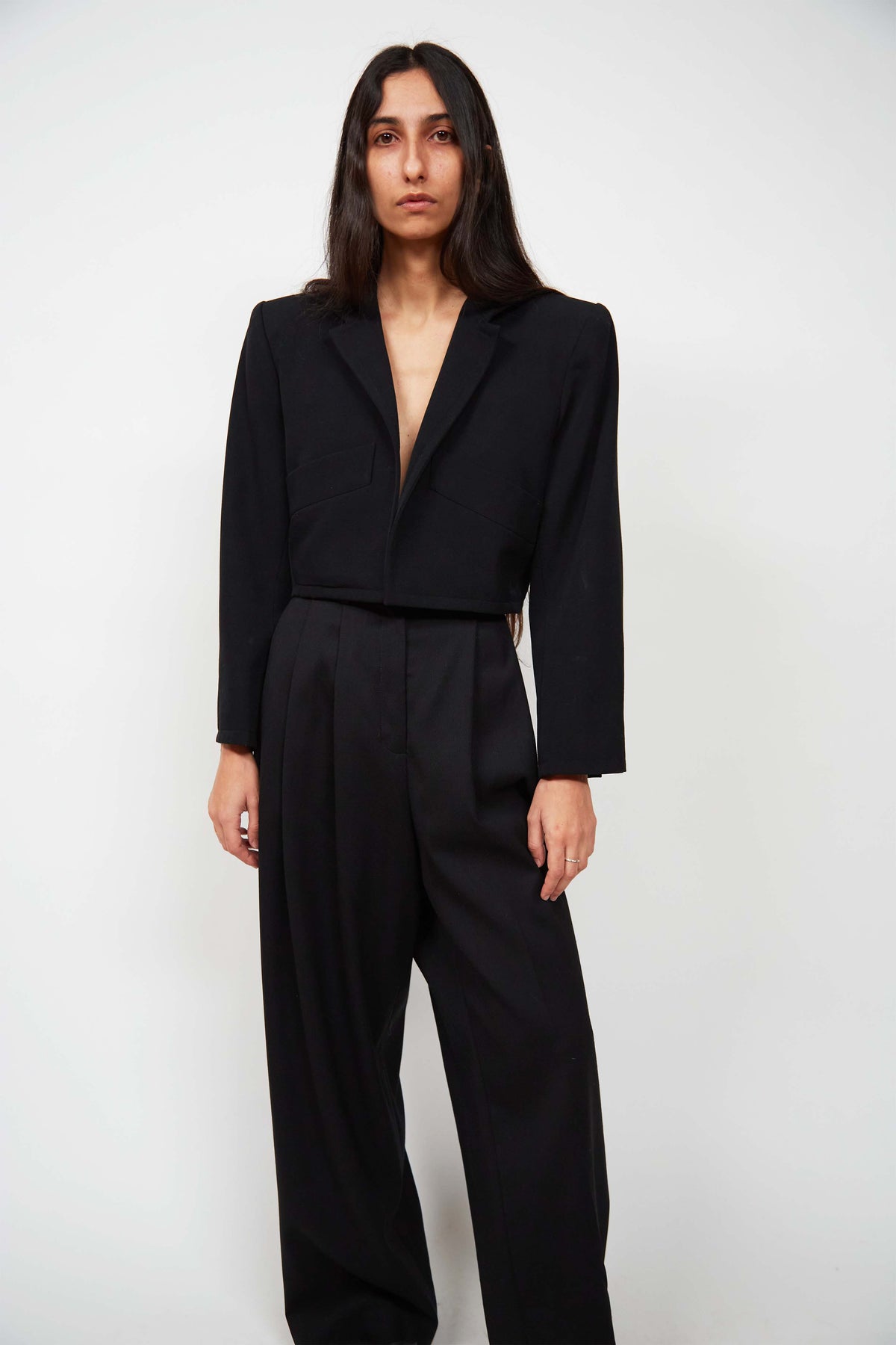 Yves Saint Laurent sculptural blazer