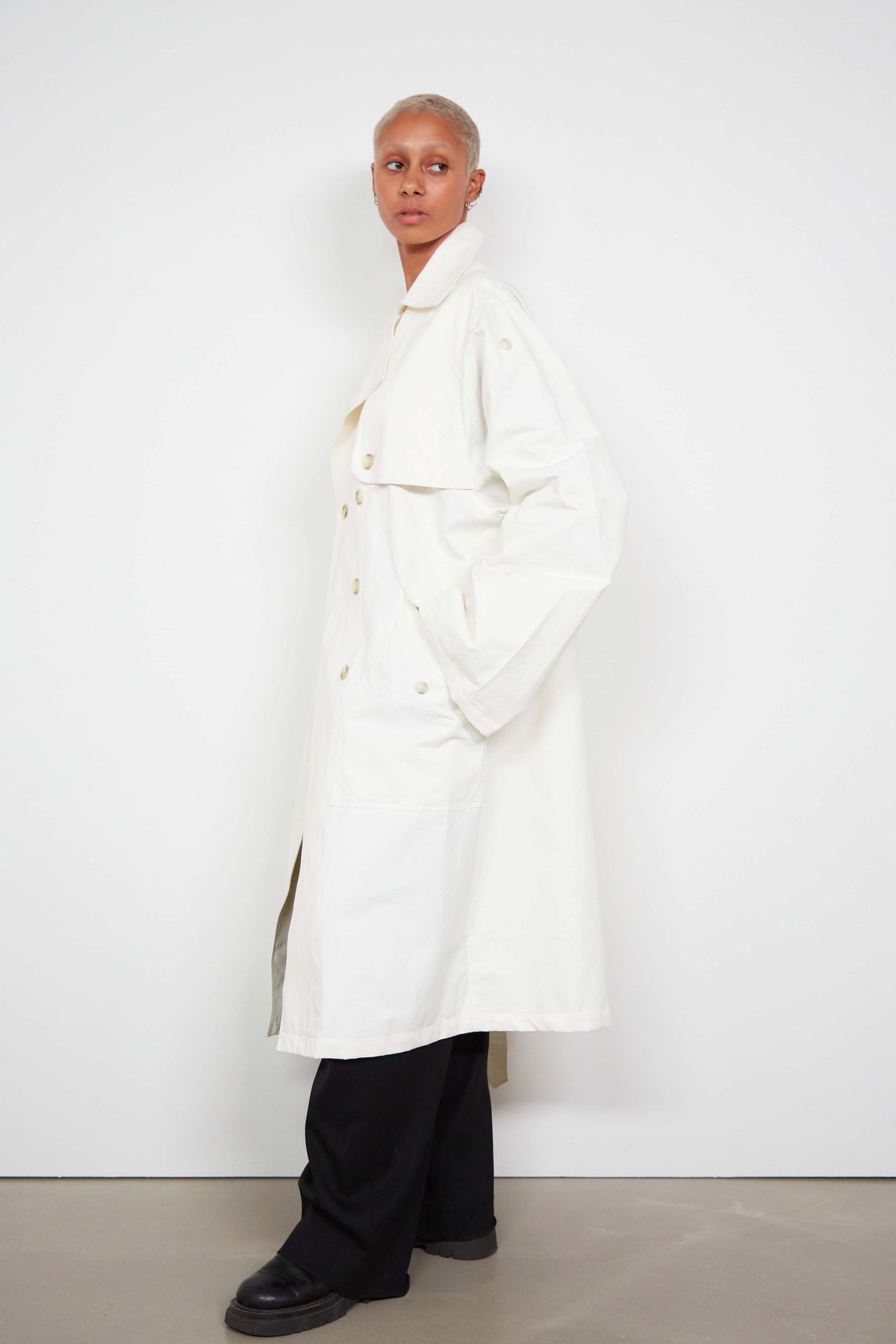 Ivan Grundahl trenchcoat