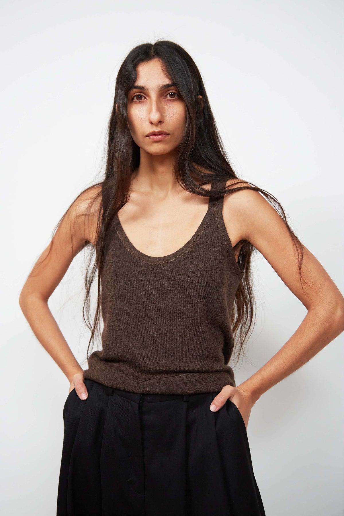 Chanel wool camisole