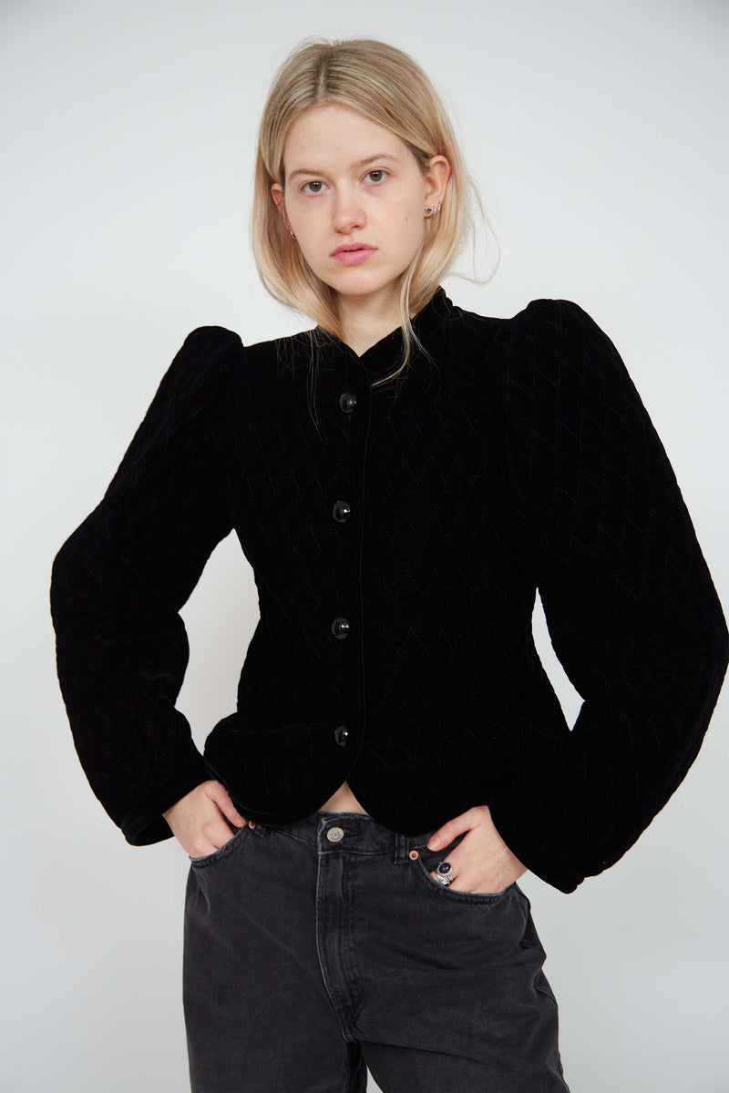 Yves Saint Laurent quilted jacket