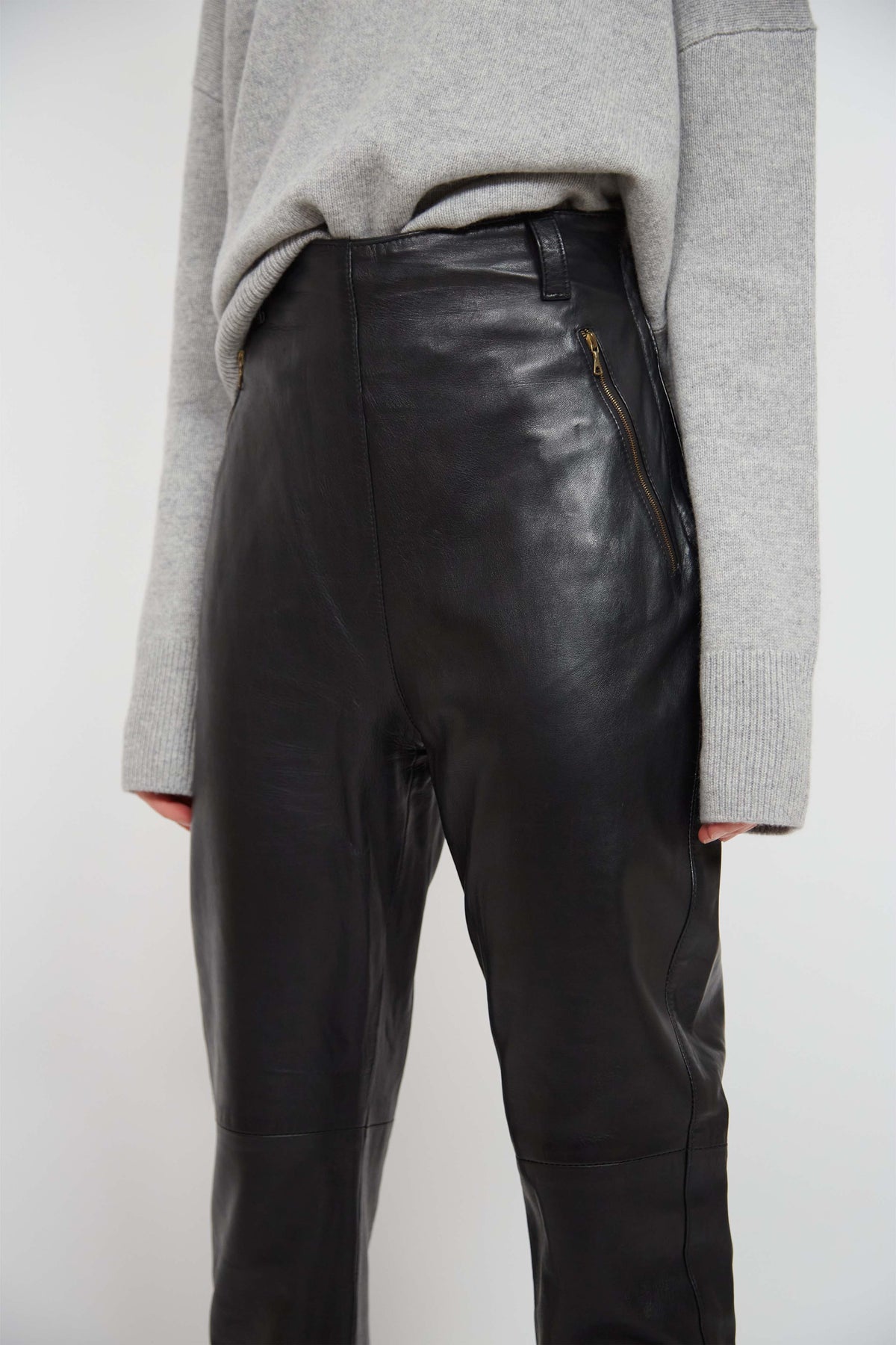 Gianfranco Ferre leather pants