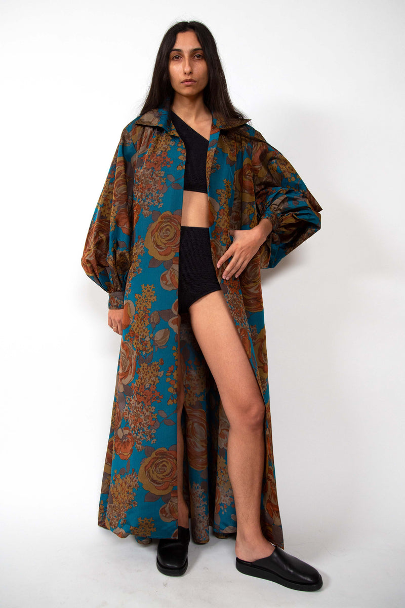 Yves Saint Laurent silk robe