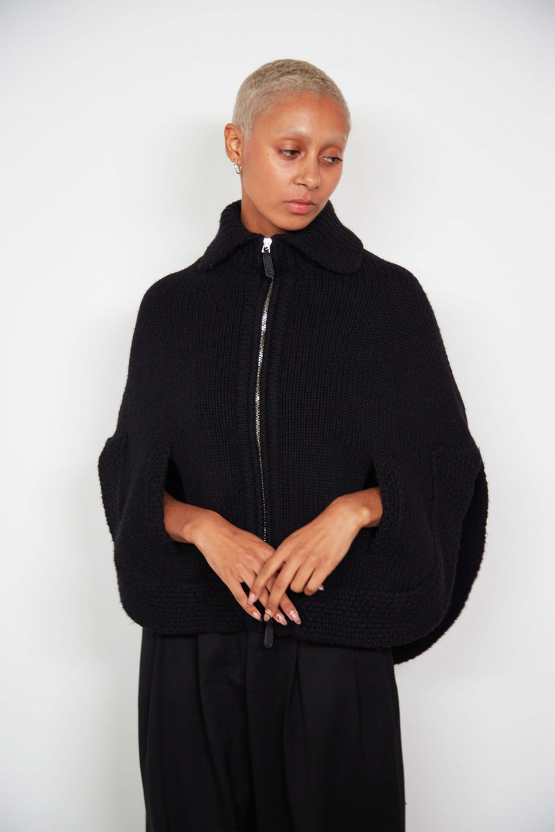 Gucci wool cape