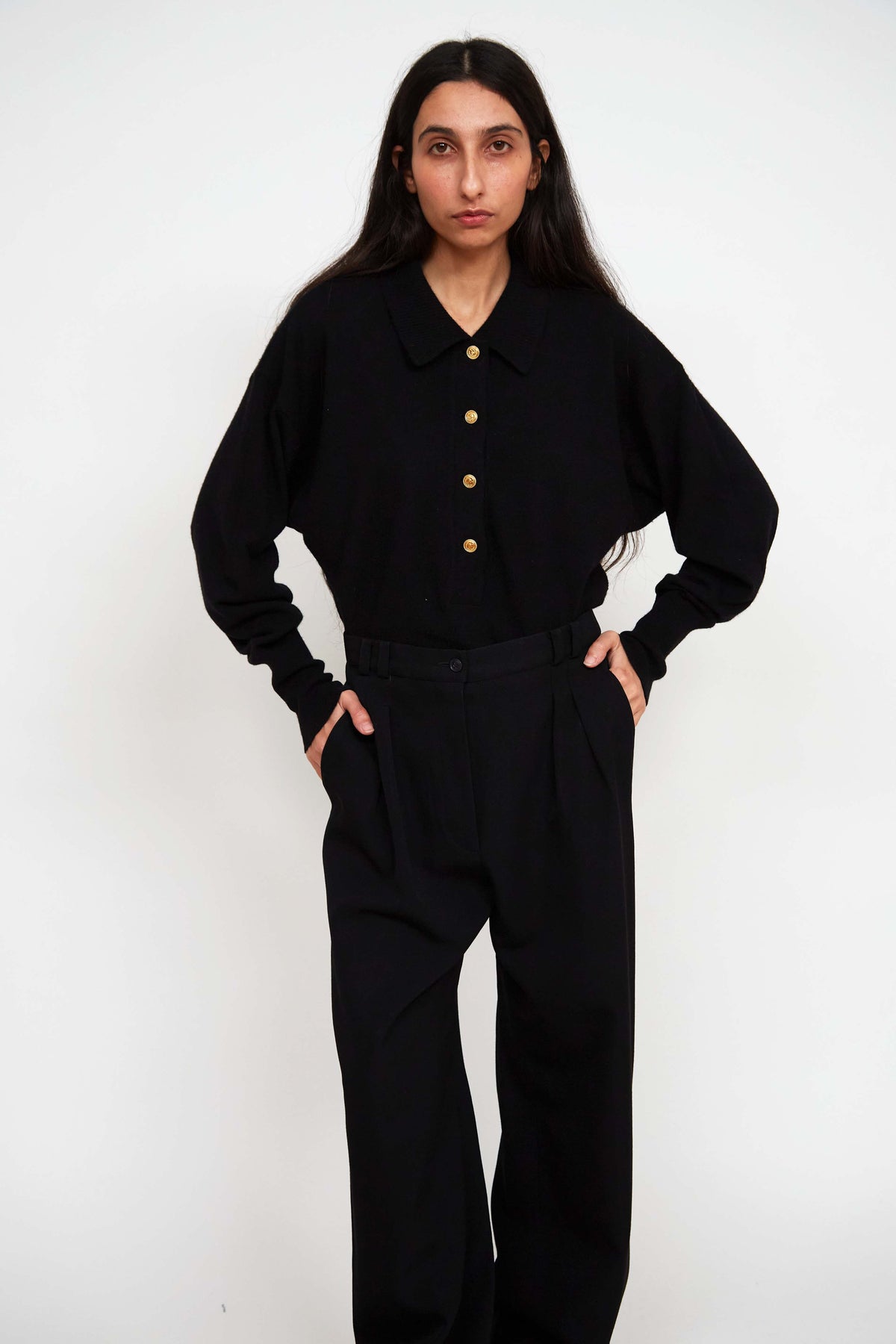 Chanel polo sweater