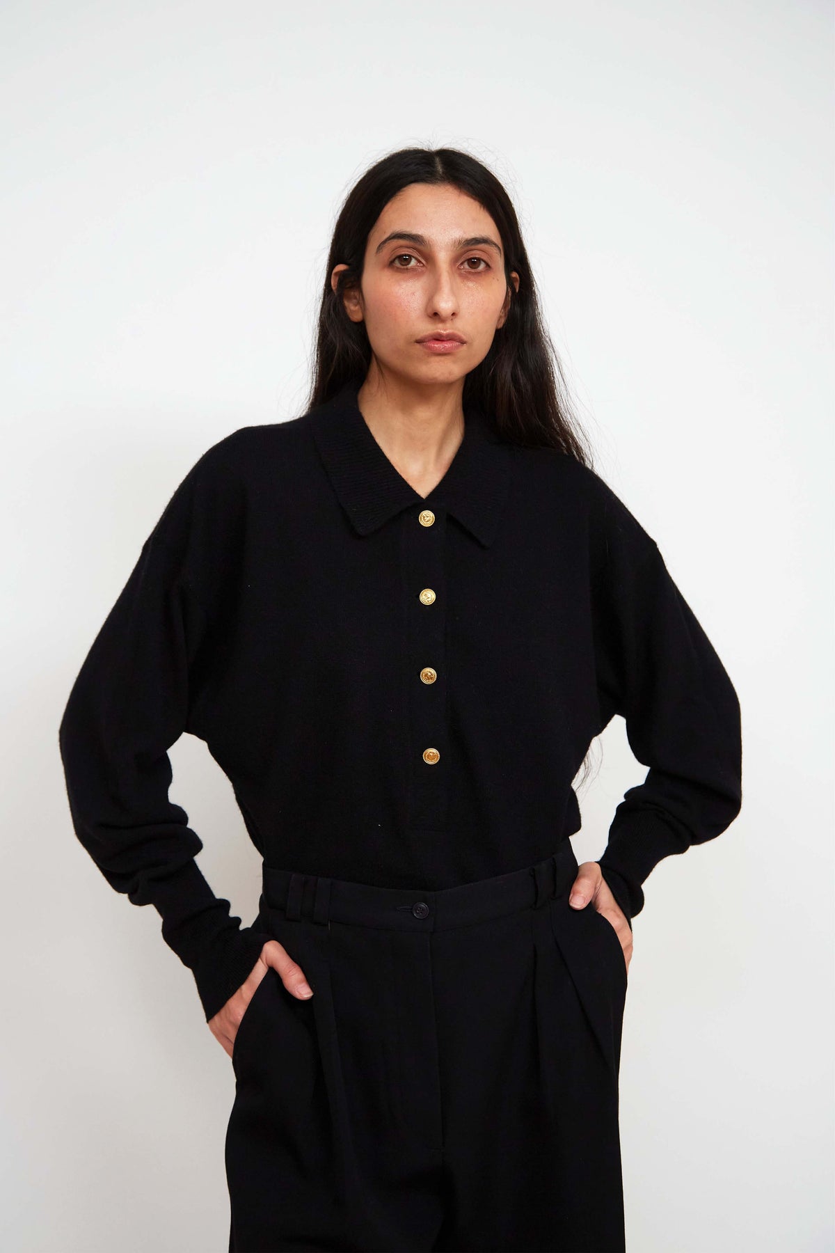 Chanel polo sweater