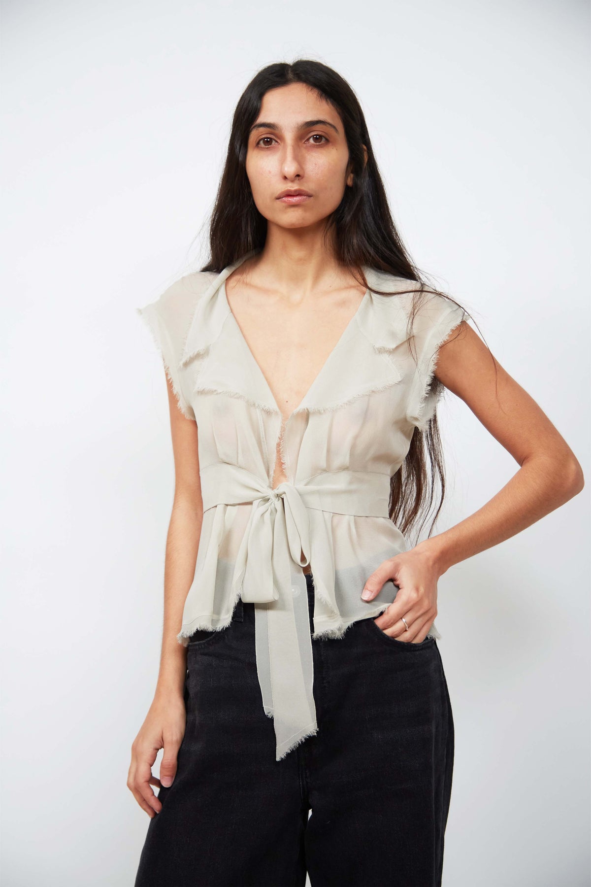 Chanel silk top