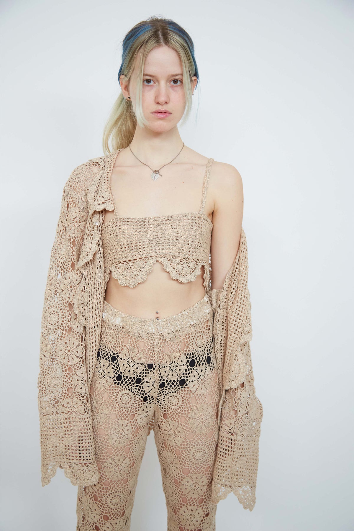 Jerome Studio crochet jacket