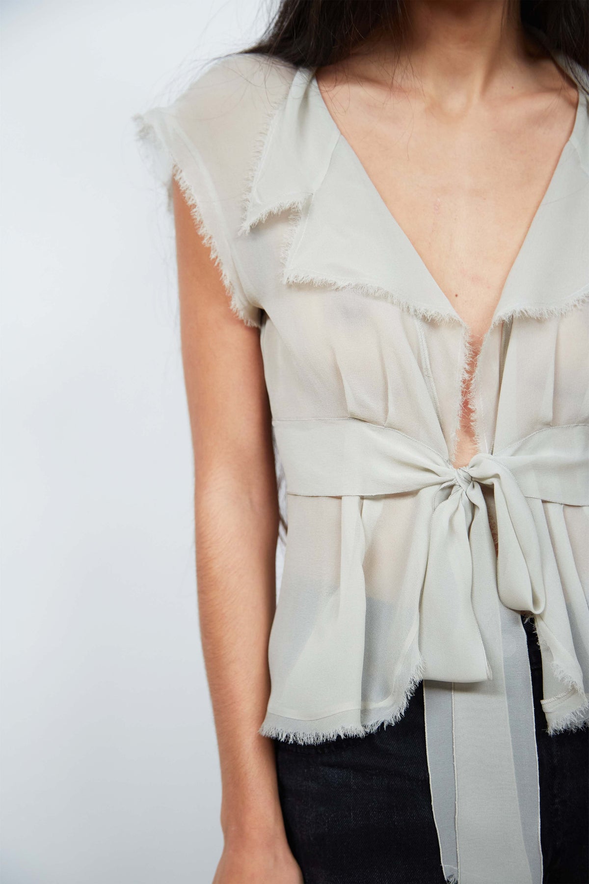 Chanel silk top