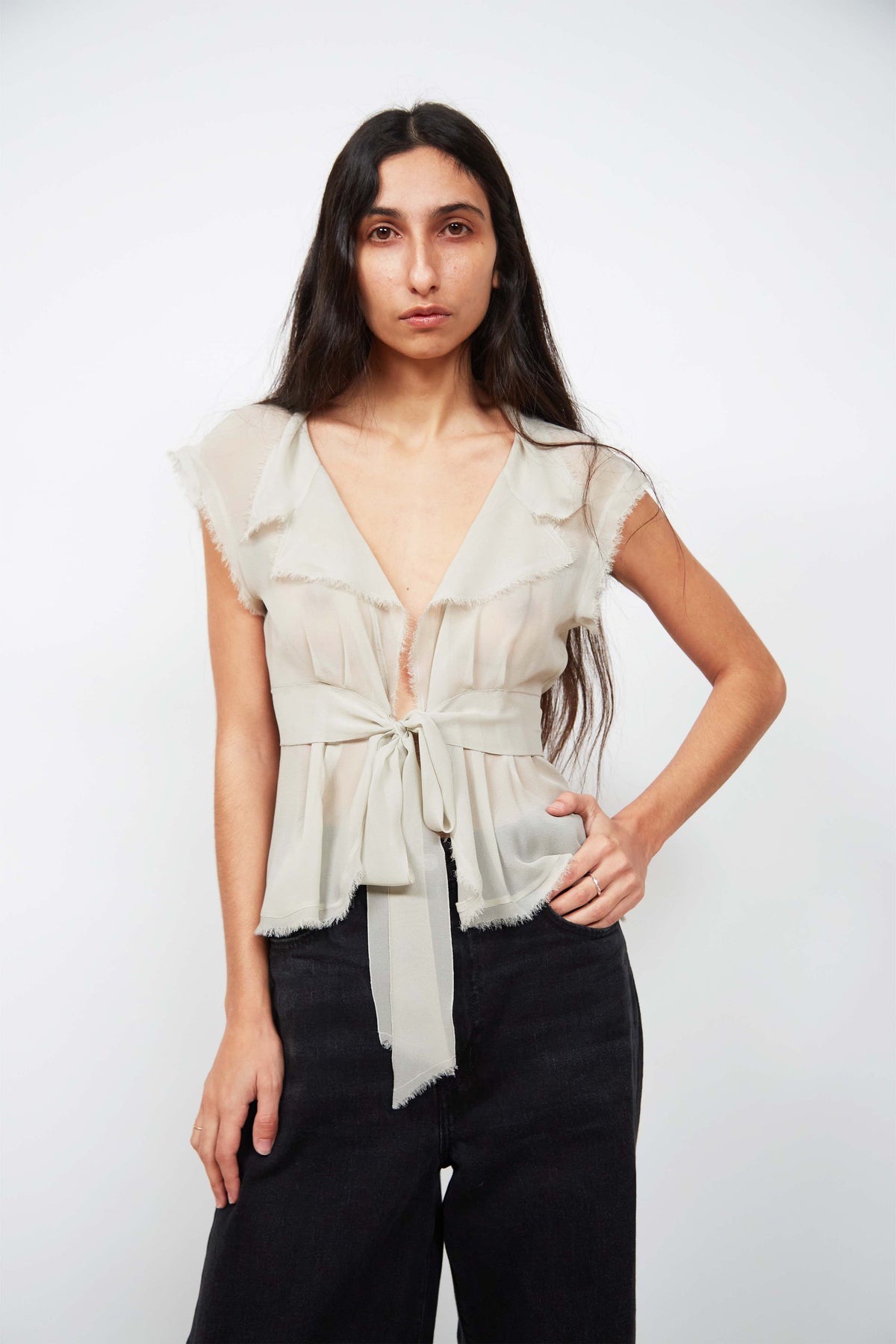 Chanel silk top
